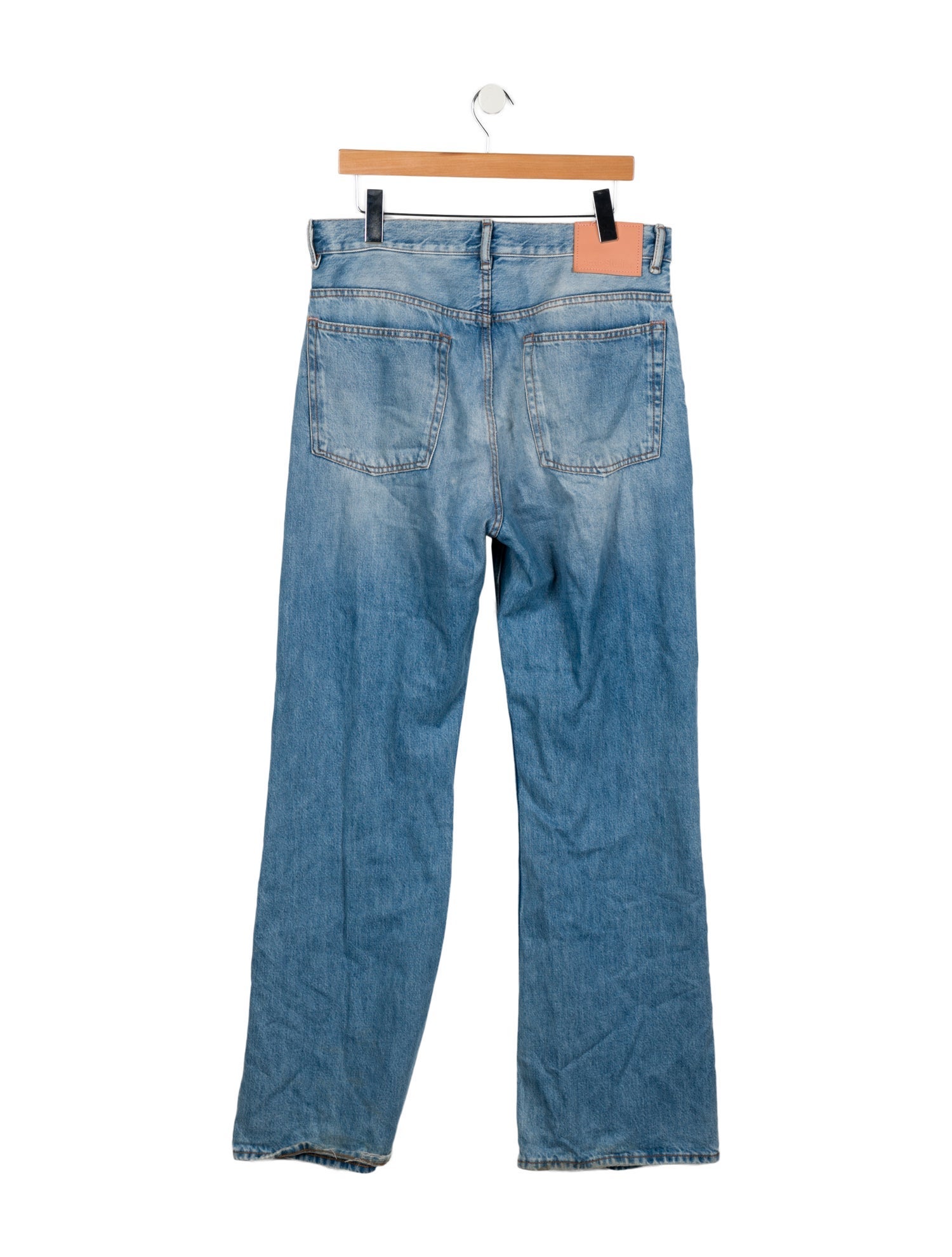 Acne Studios High-Rise Wide Leg Jeans