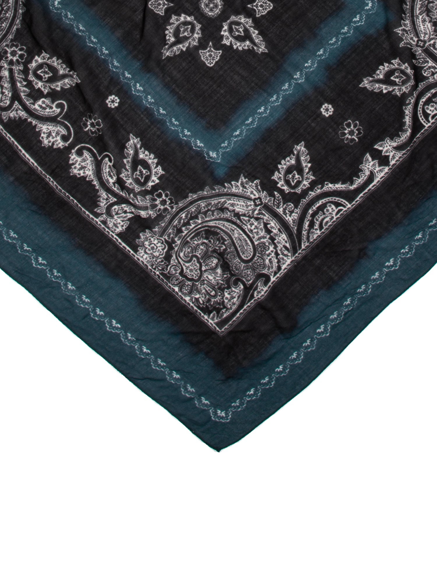 Acne Studios Paisley Print Scarf