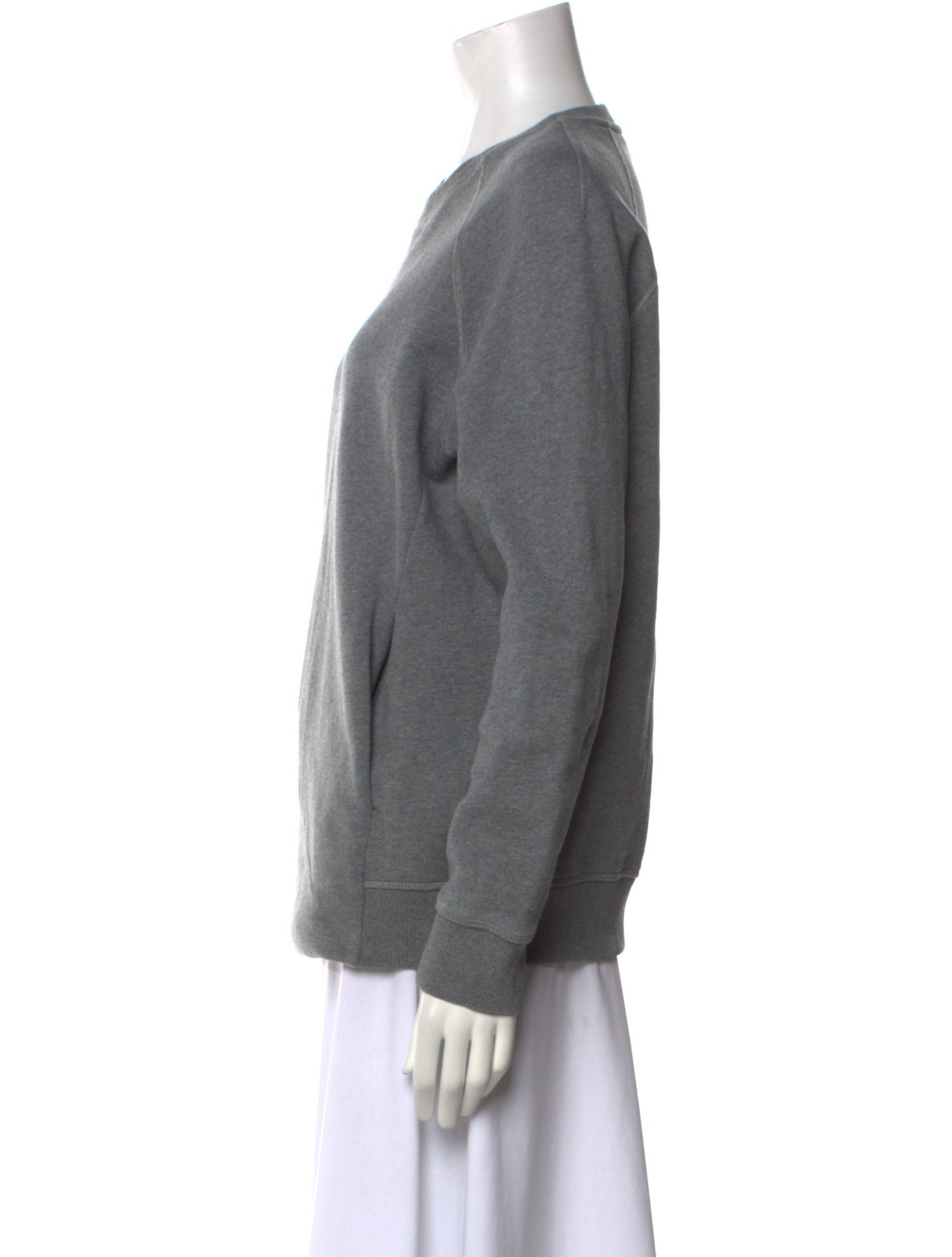 Acne Studios Crew Neck Long Sleeve Sweatshirt