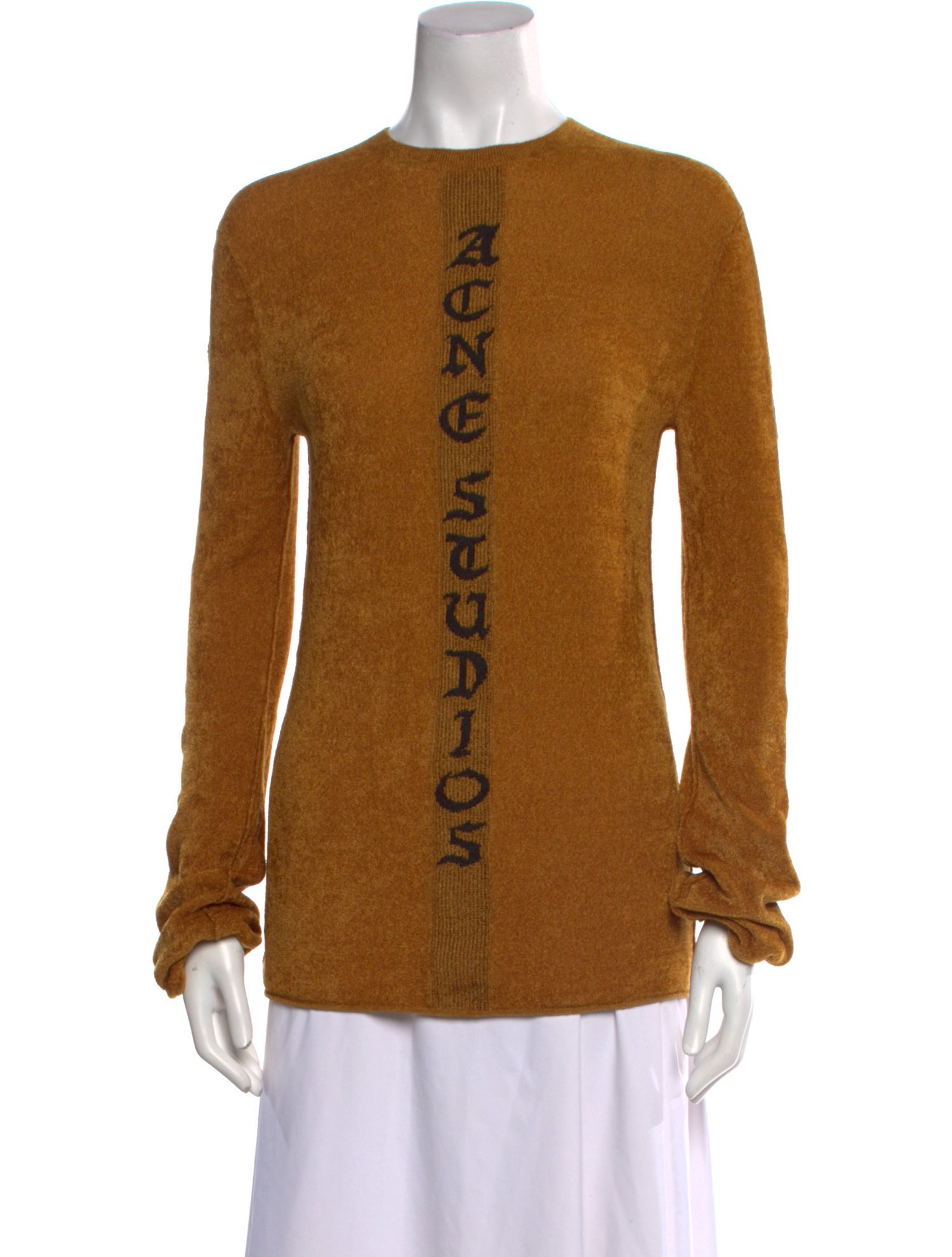 Acne Studios Graphic Print Crew Neck Sweater w/ Tags