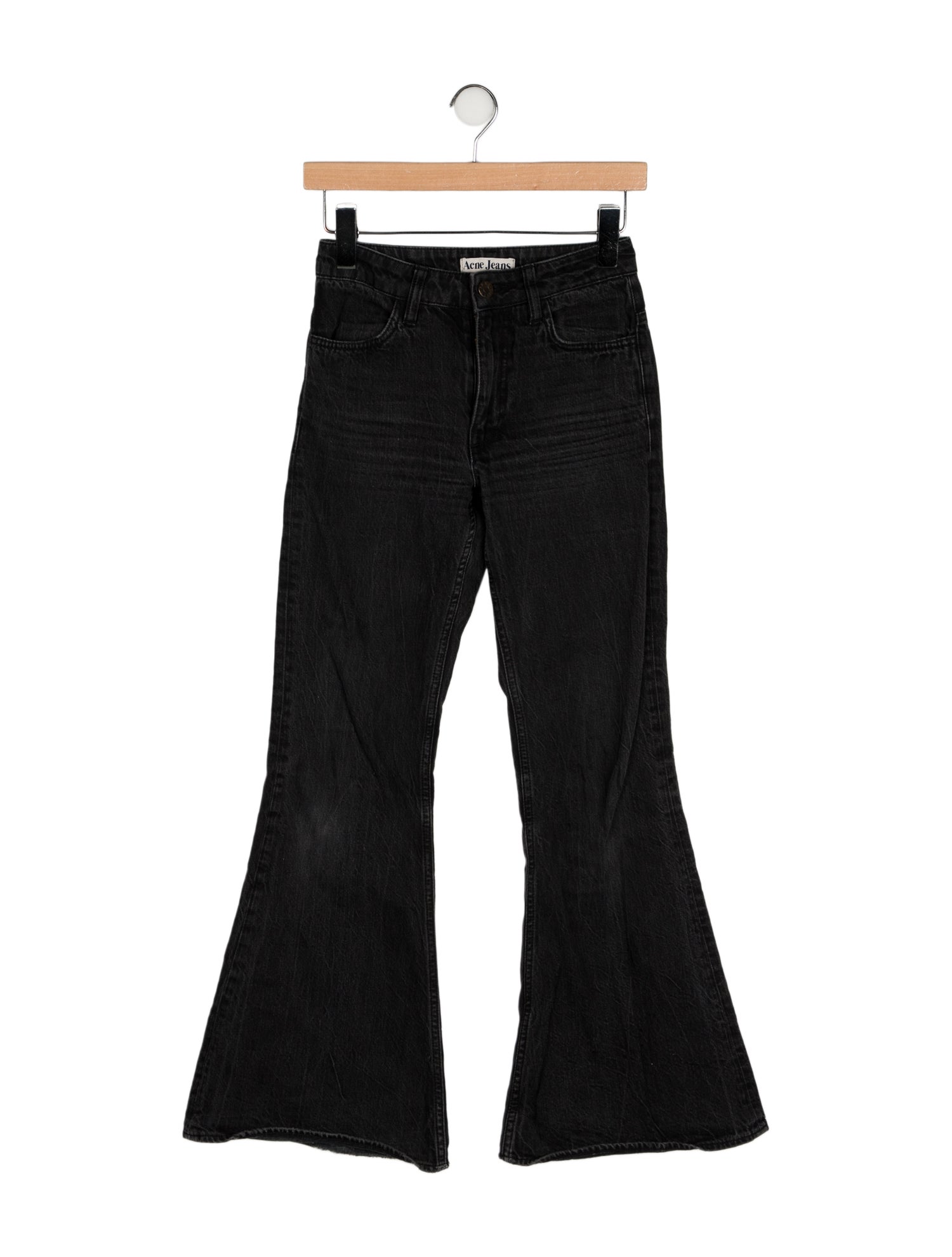 Acne Studios Mid-Rise Wide Leg Jeans