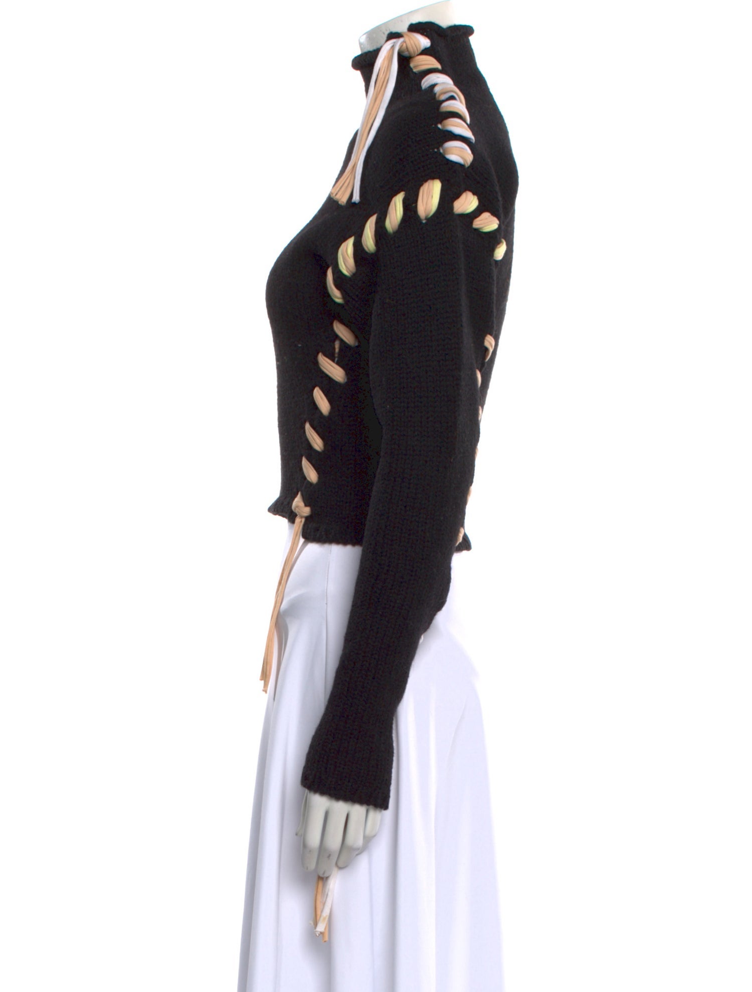 Acne Studios Wool Mock Neck Sweater