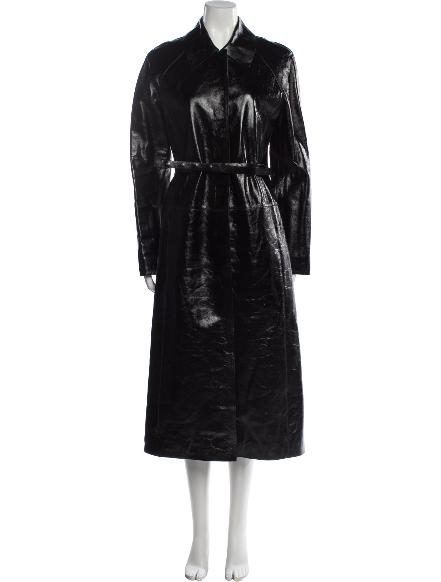 Acne Studios 2021 Leather Trench Coat