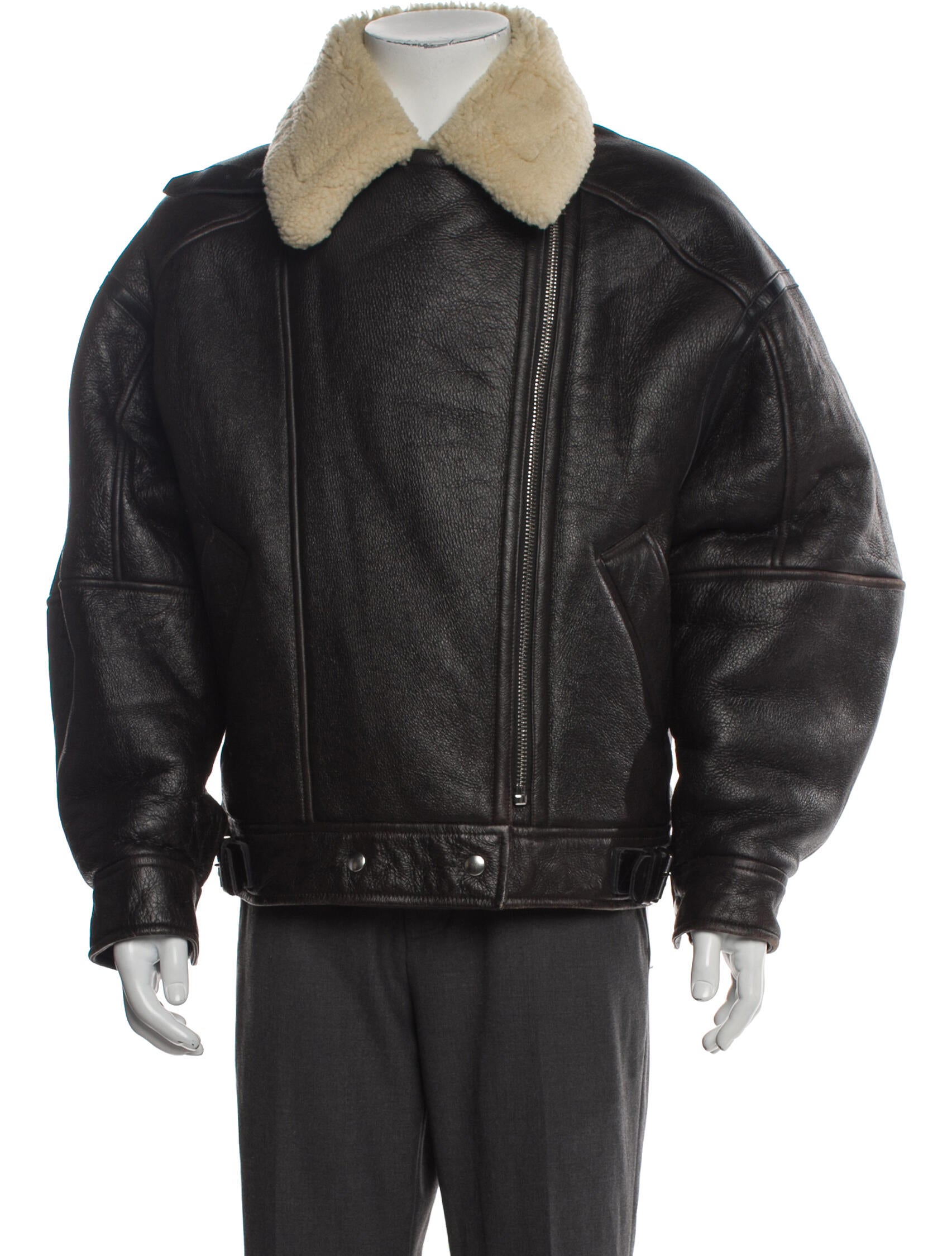 Acne Studios Shearling Moto Jacket