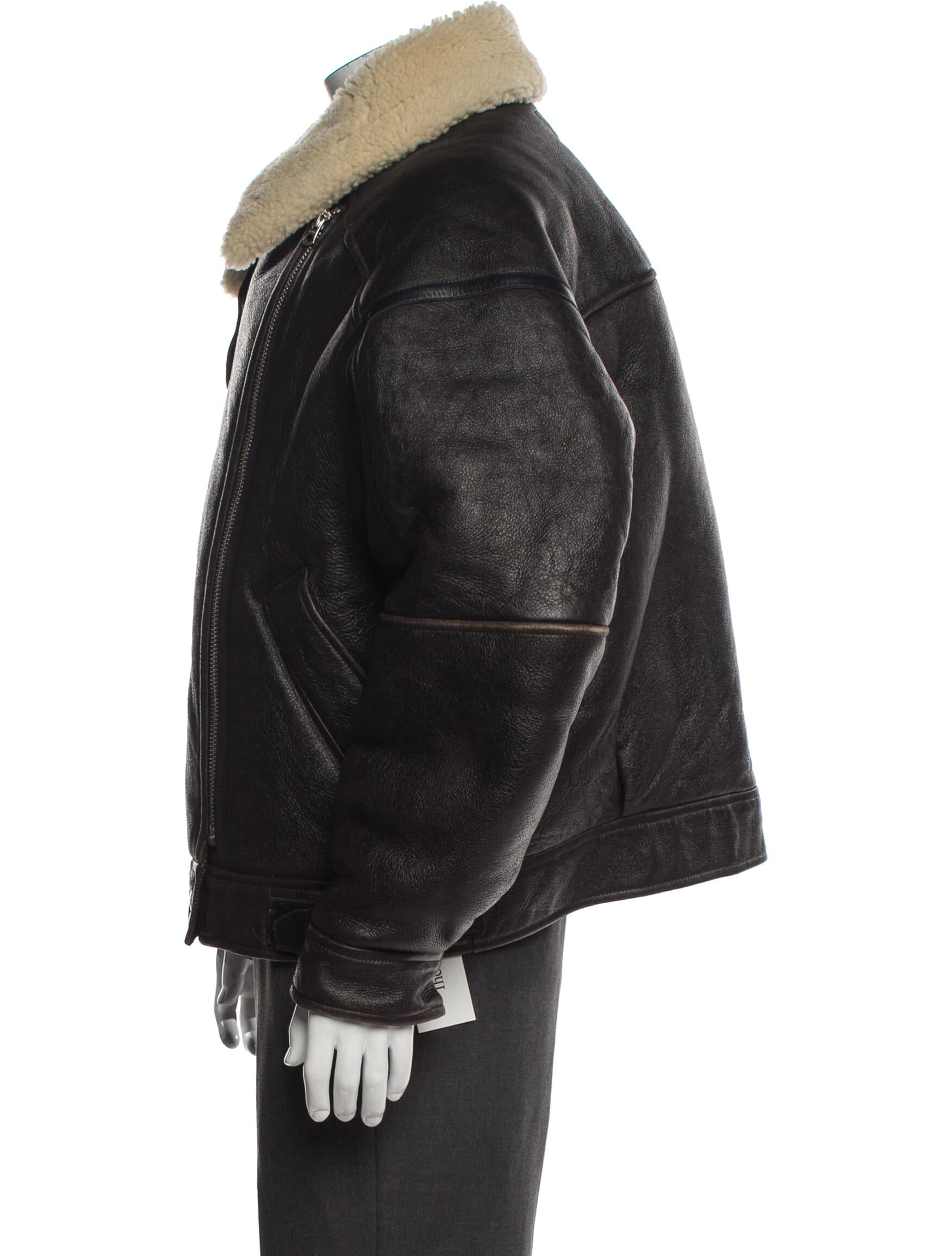 Acne Studios Shearling Moto Jacket