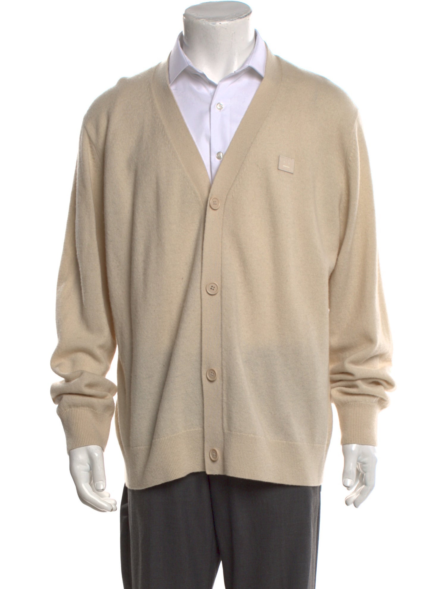 Acne Studios Wool V-Neck Cardigan