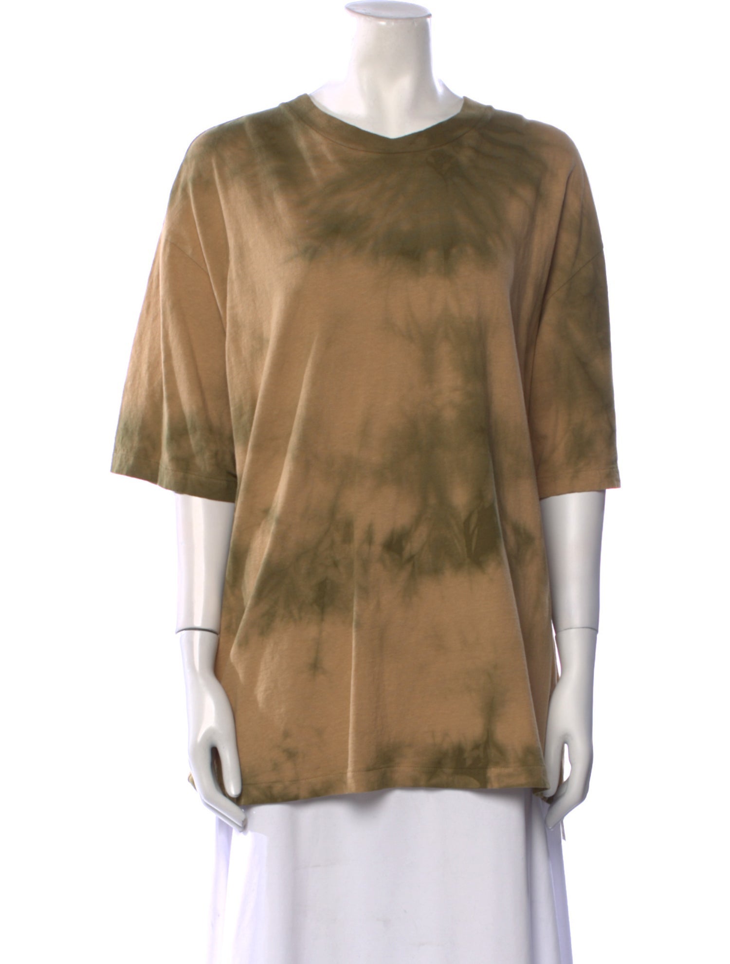 Acne Studios Tie-Dye Print Scoop Neck T-Shirt w/ Tags