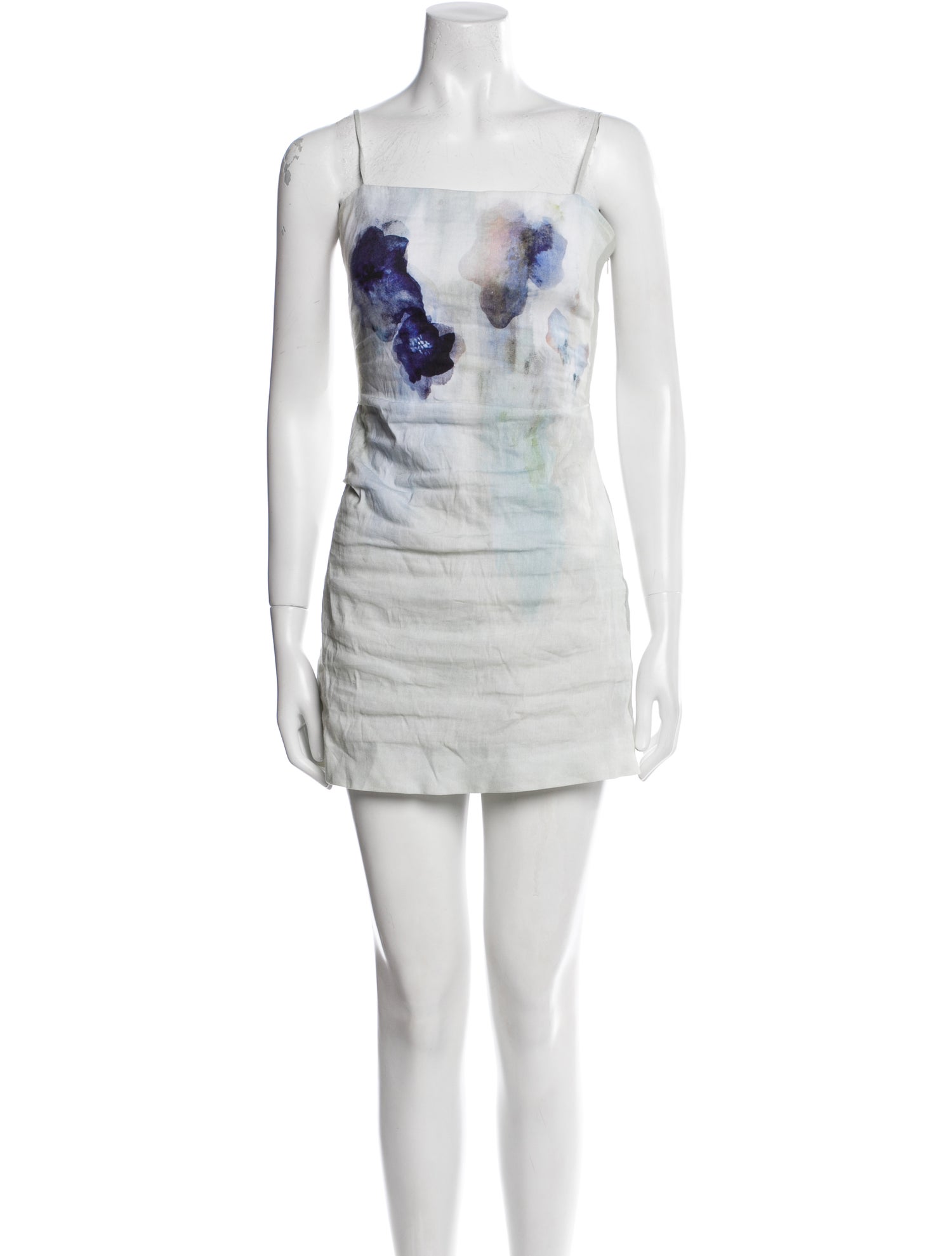Acne Studios Printed Mini Dress