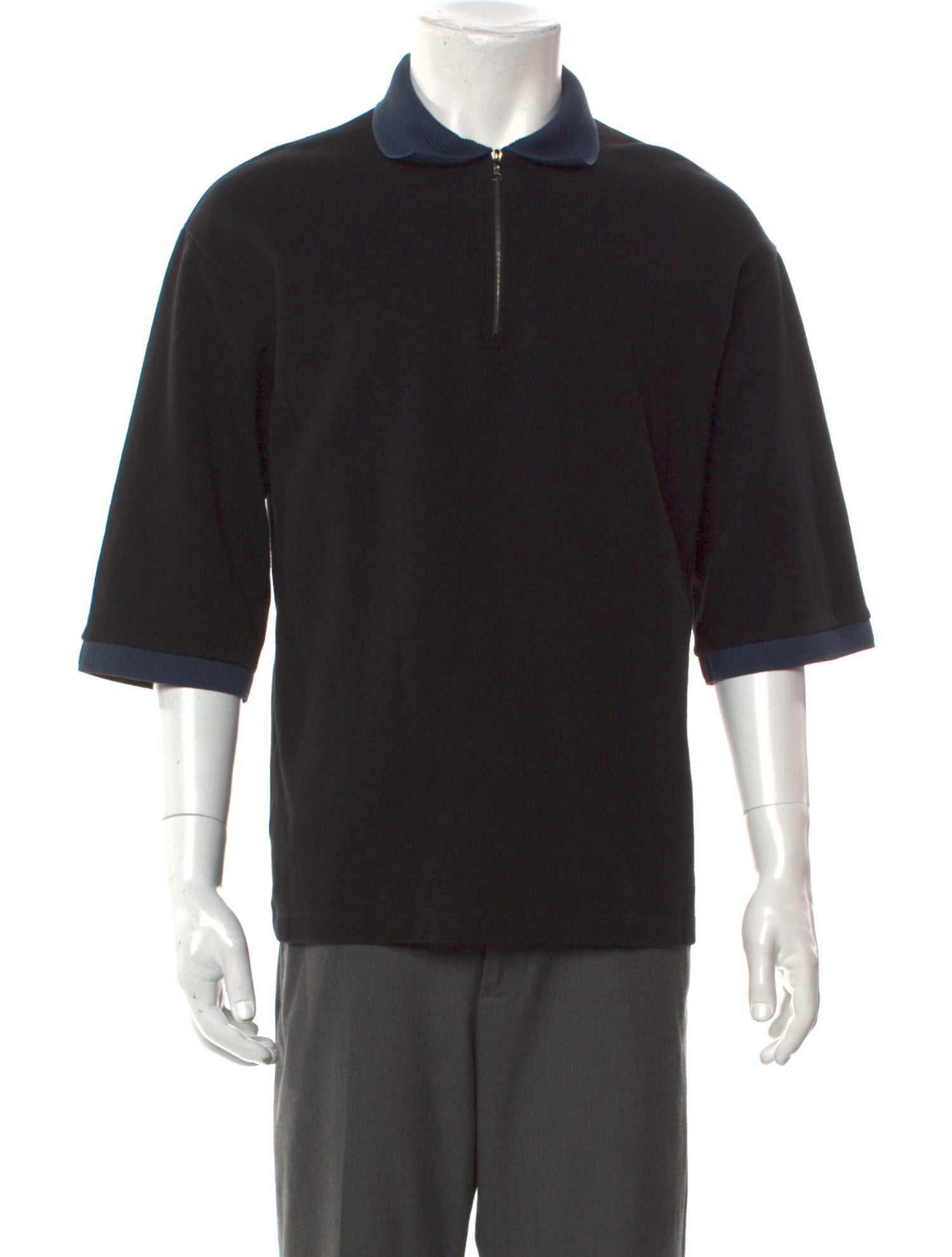 Acne Studios Colorblock Pattern Short Sleeve Shirt