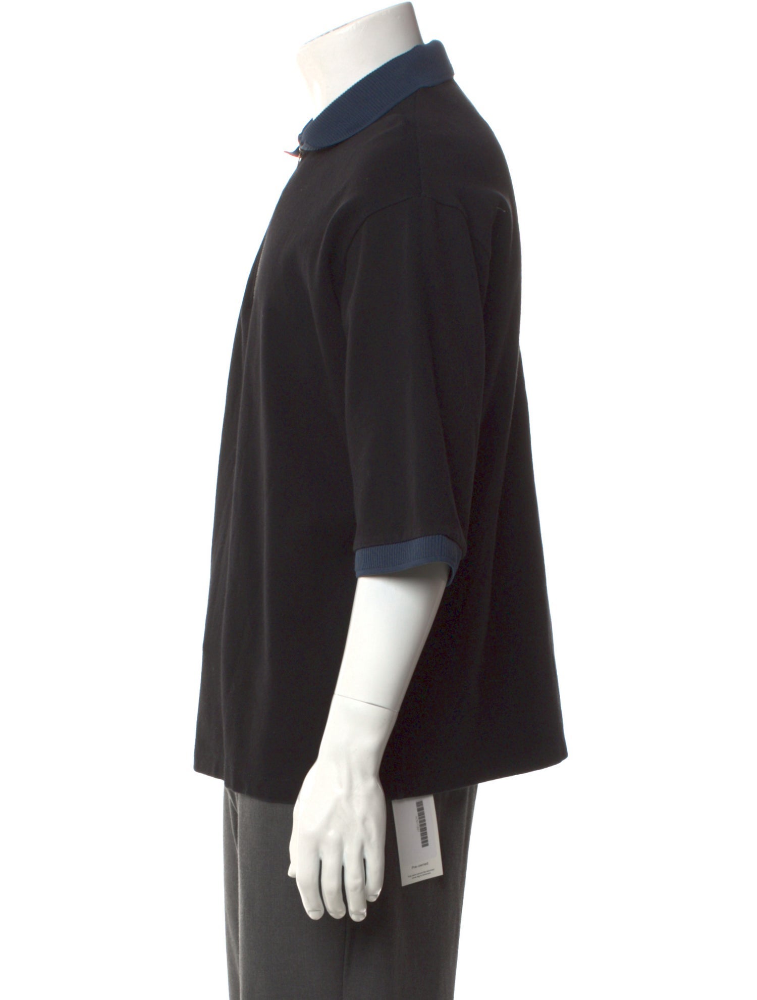 Acne Studios Colorblock Pattern Short Sleeve Shirt