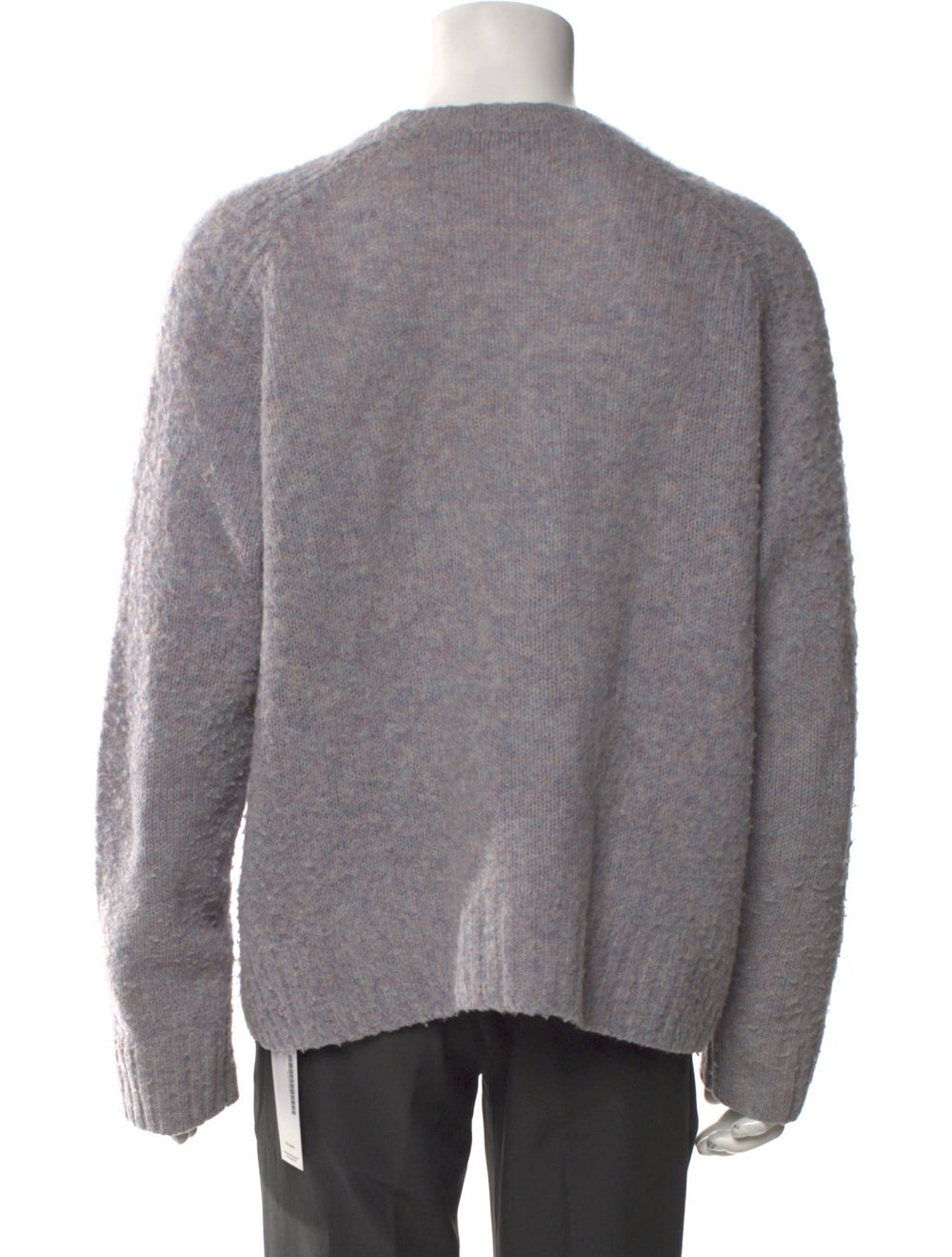 Acne Studios Wool Pullover Purple Embroidered Acc… - image 3