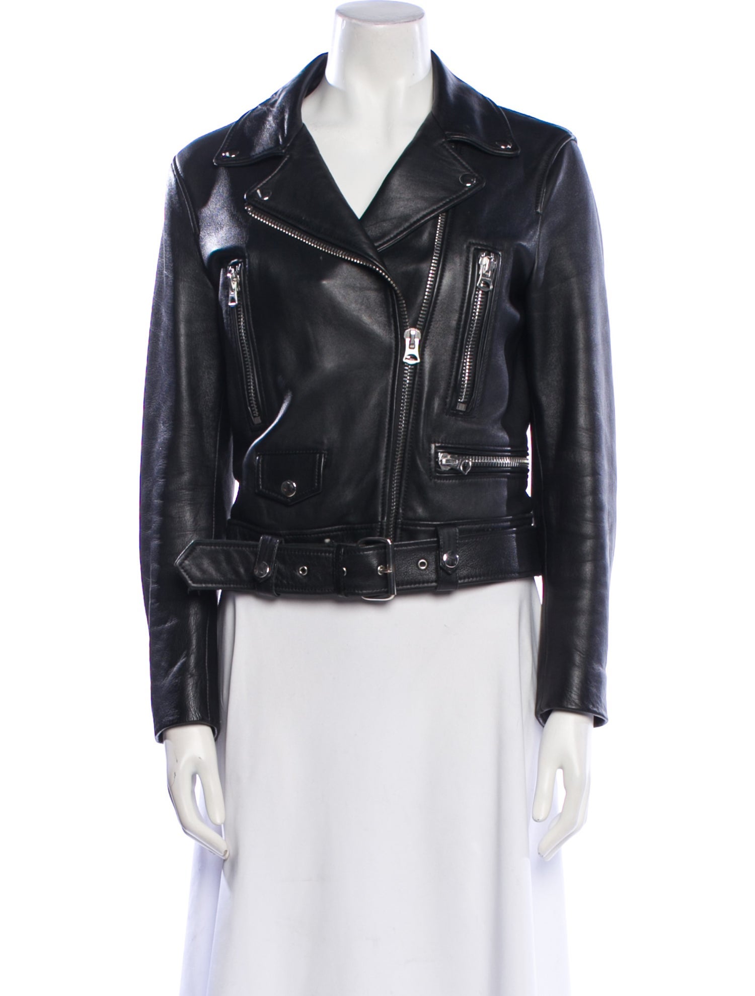 Acne Studios Suede Biker Jacket