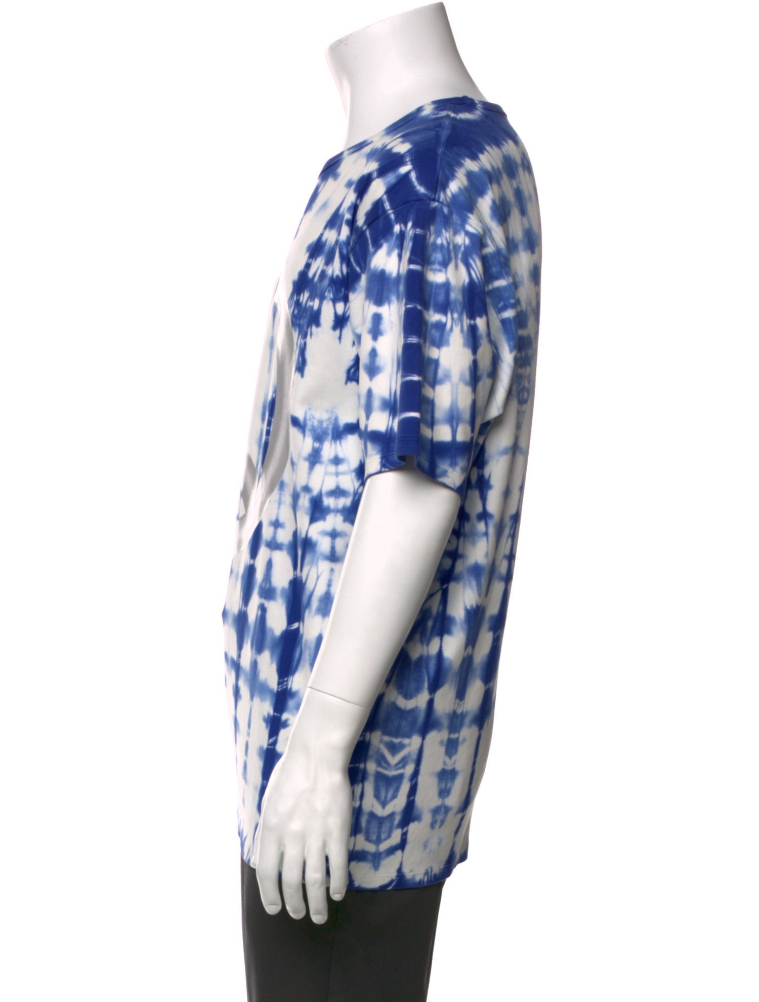 Acne Studios Tie-Dye Print Crew Neck T-Shirt