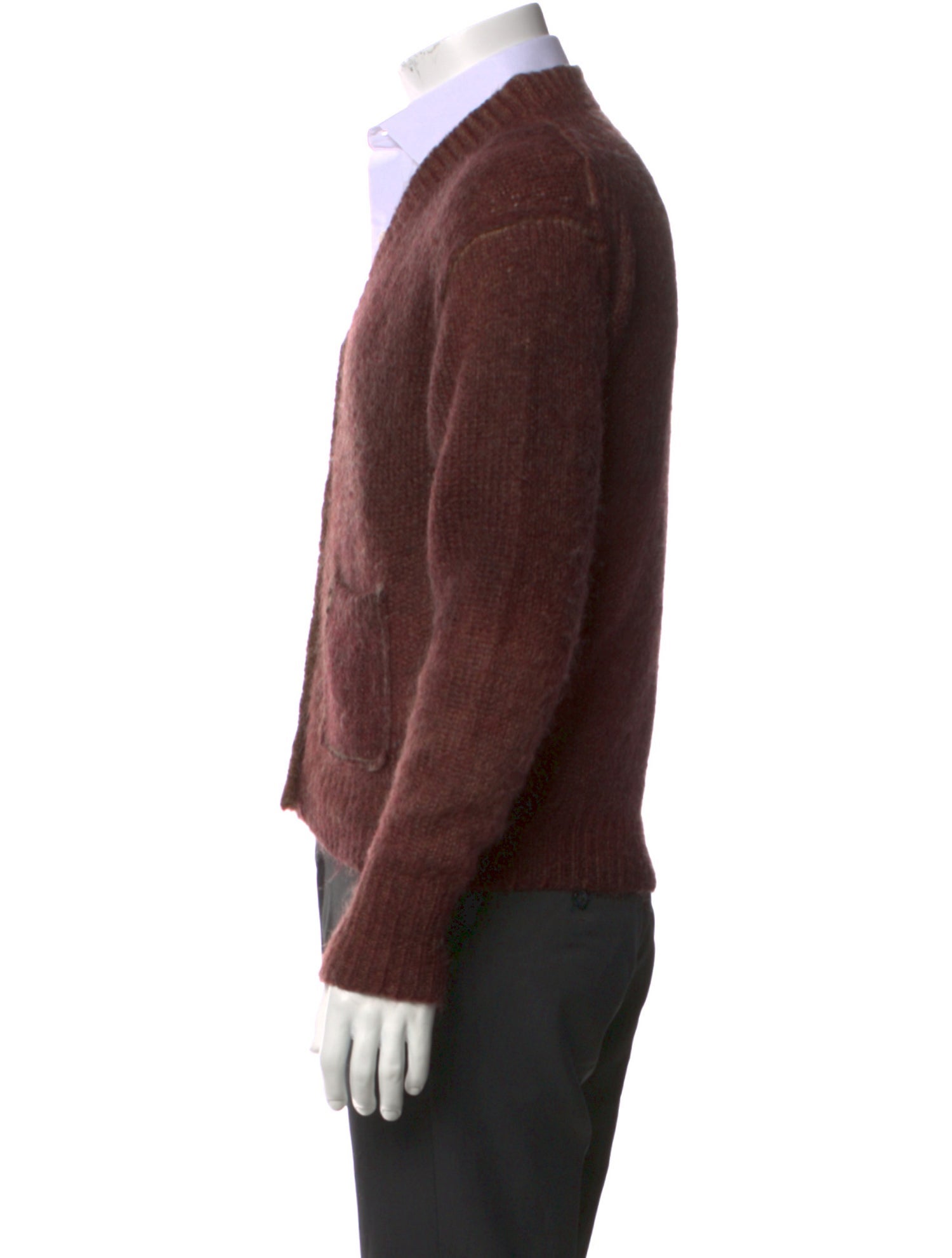 Acne Studios V-Neck Long Sleeve Cardigan