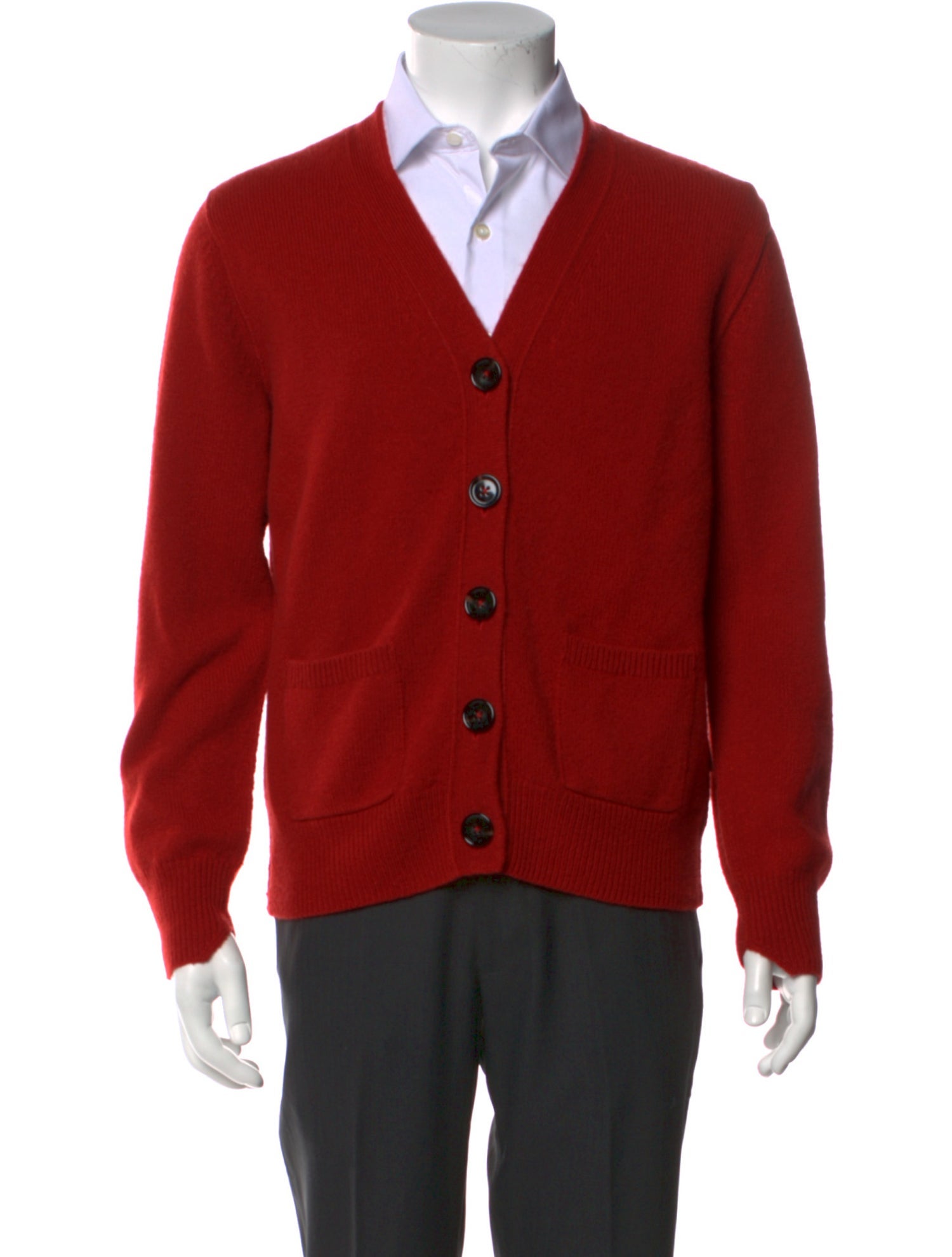 Acne Studios Wool V-Neck Cardigan