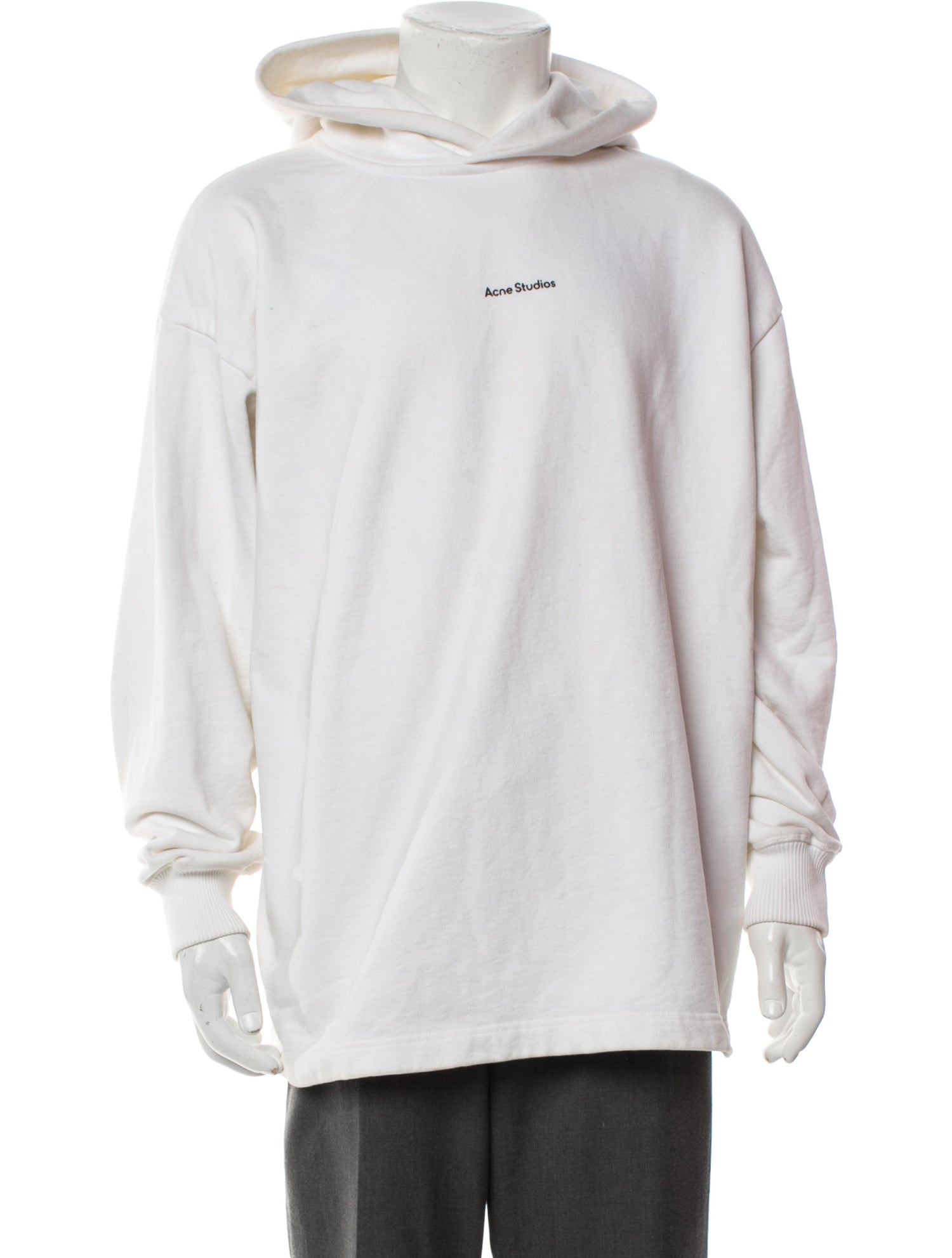 Acne Studios Graphic Print Crew Neck Hoodie