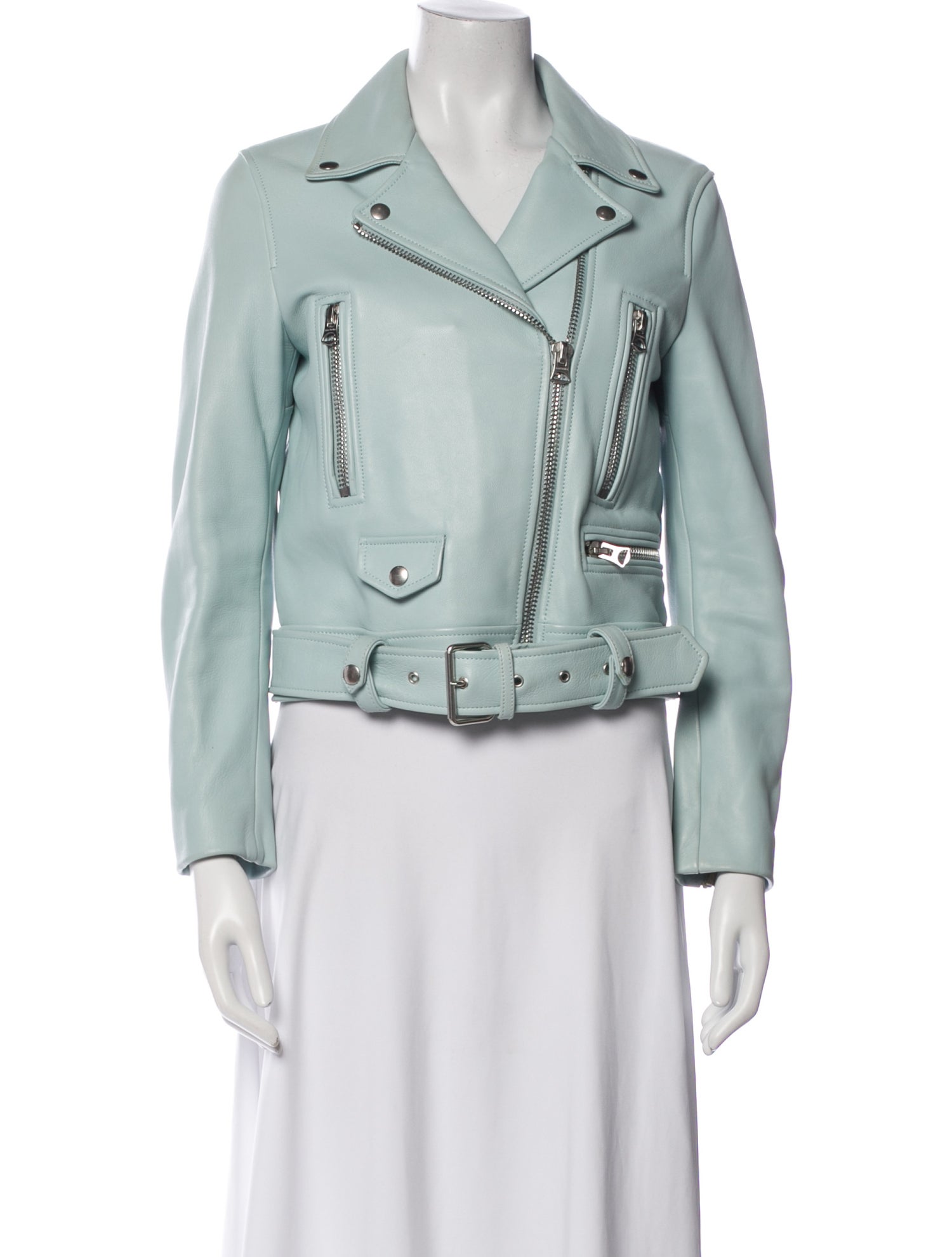 Acne Studios Leather Biker Jacket