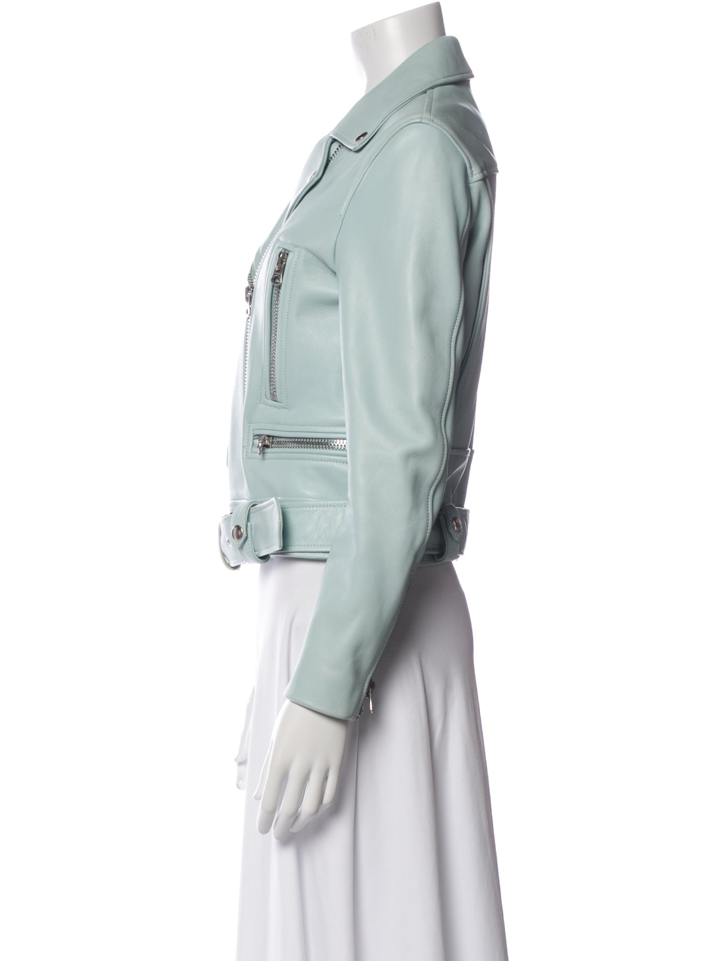 Acne Studios Leather Biker Jacket