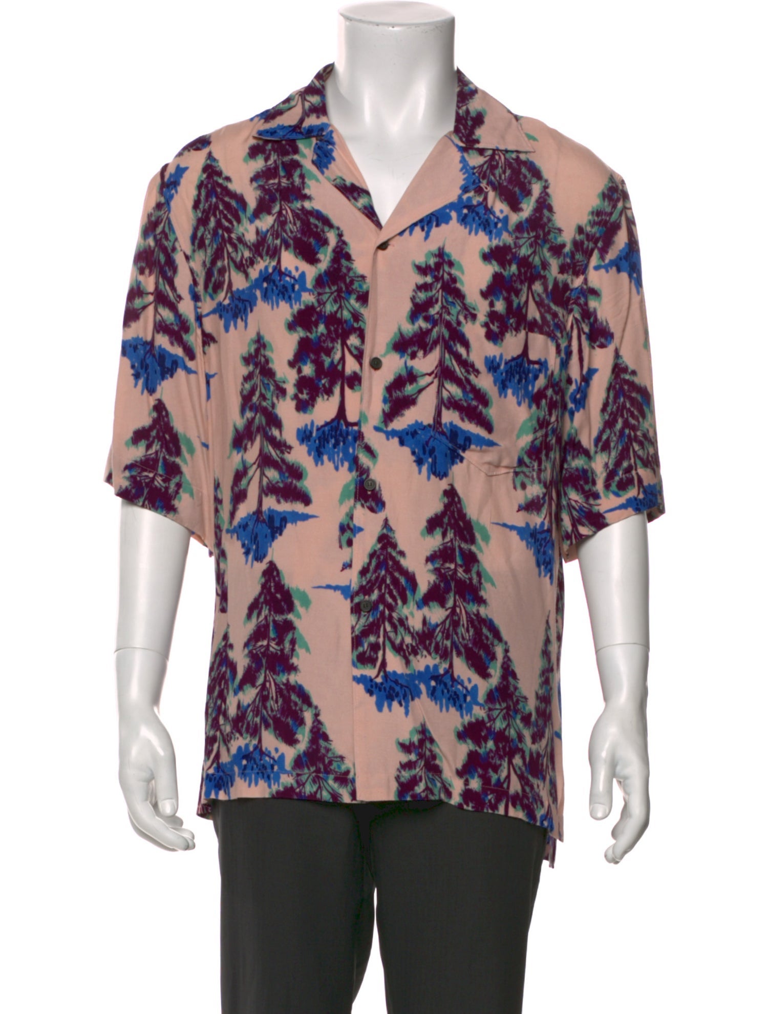 Acne Studios Printed Short Sleeve Shirt