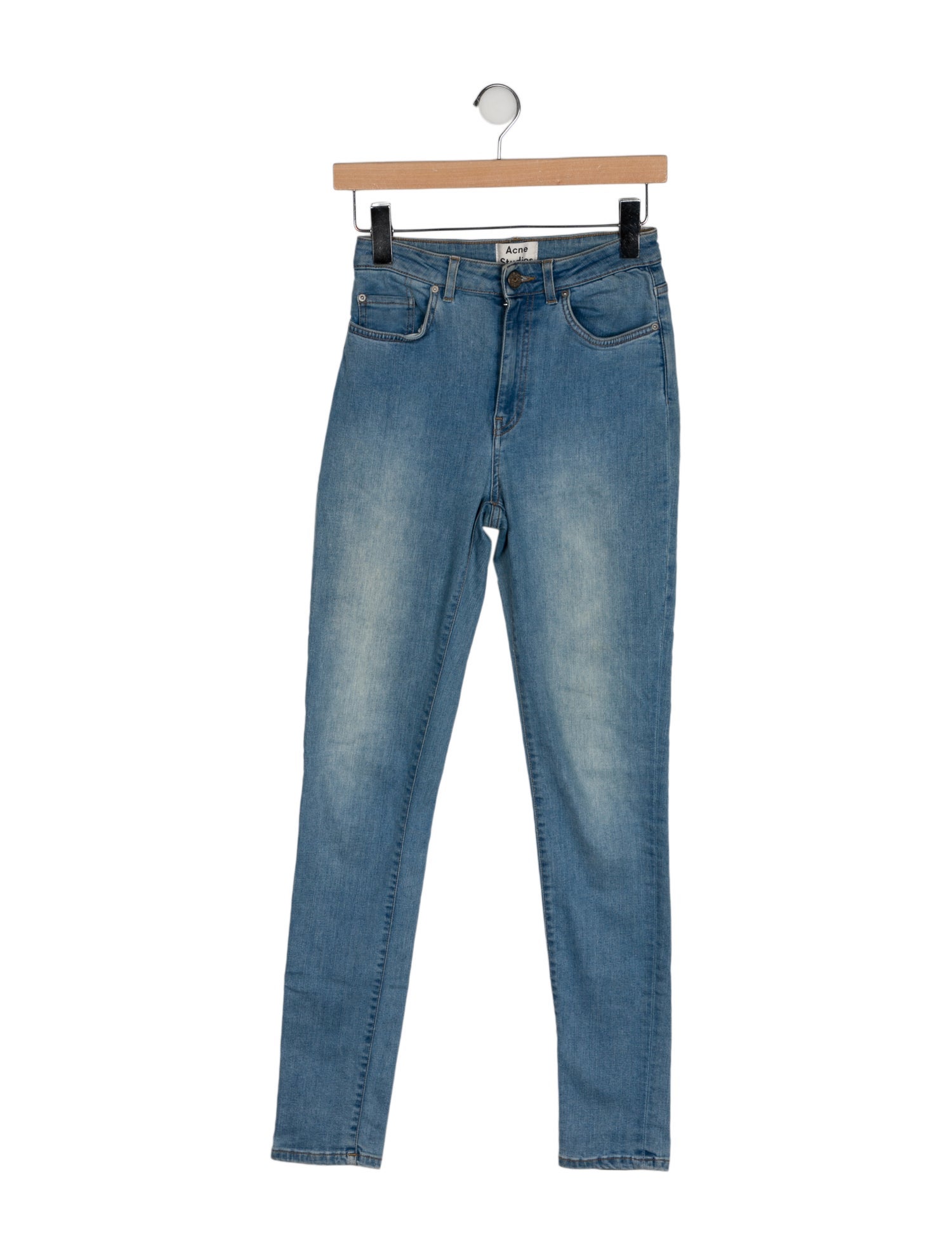High-Rise Skinny Leg Jeans