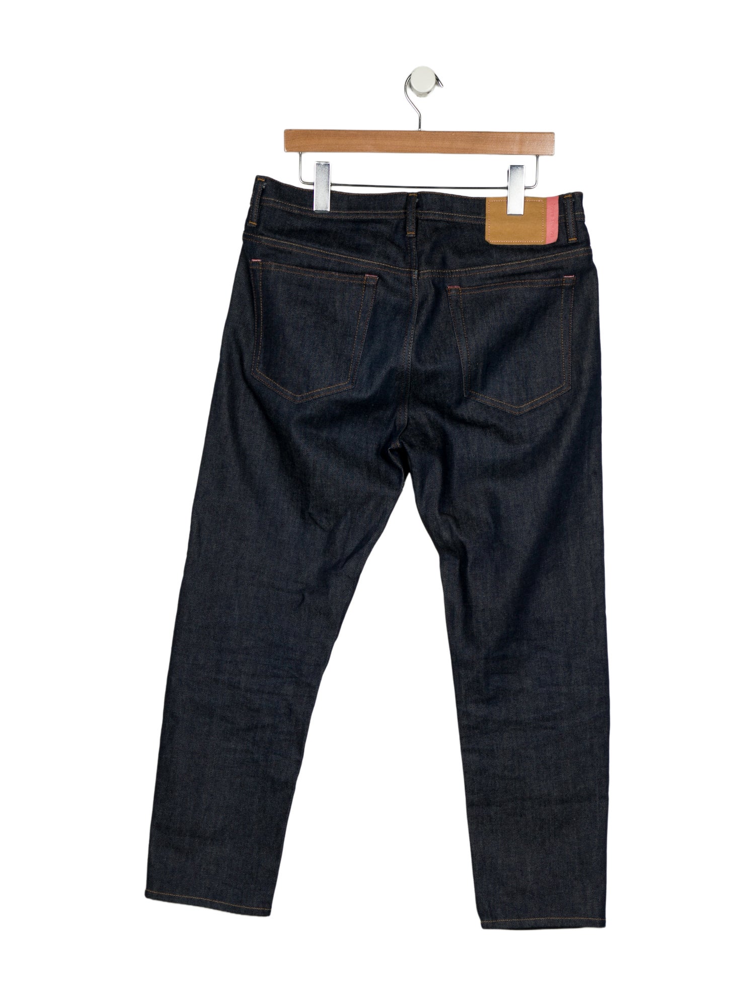 Acne Studios High-Rise Straight Leg Jeans