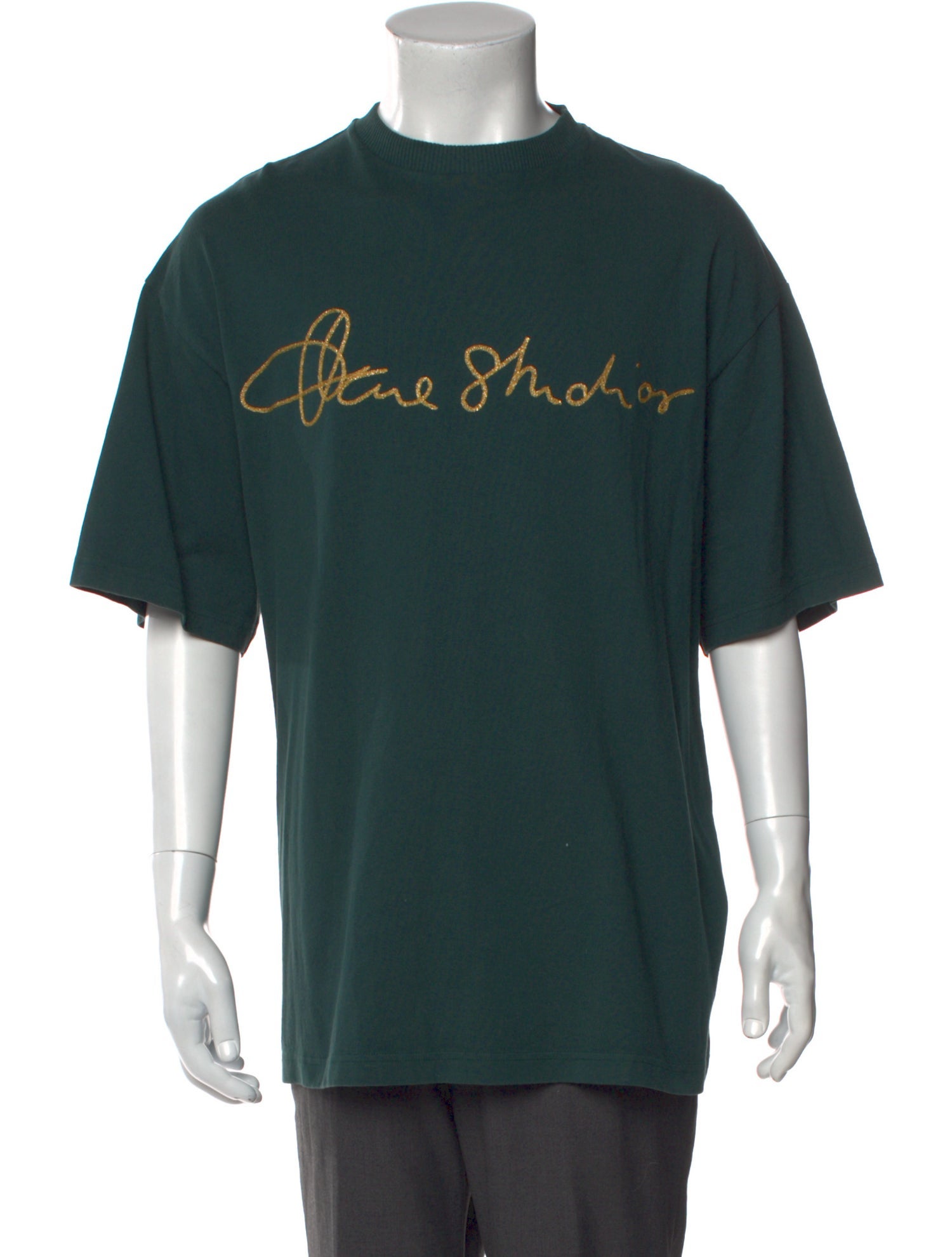 Acne Studios Graphic Print Crew Neck Sweatshirt