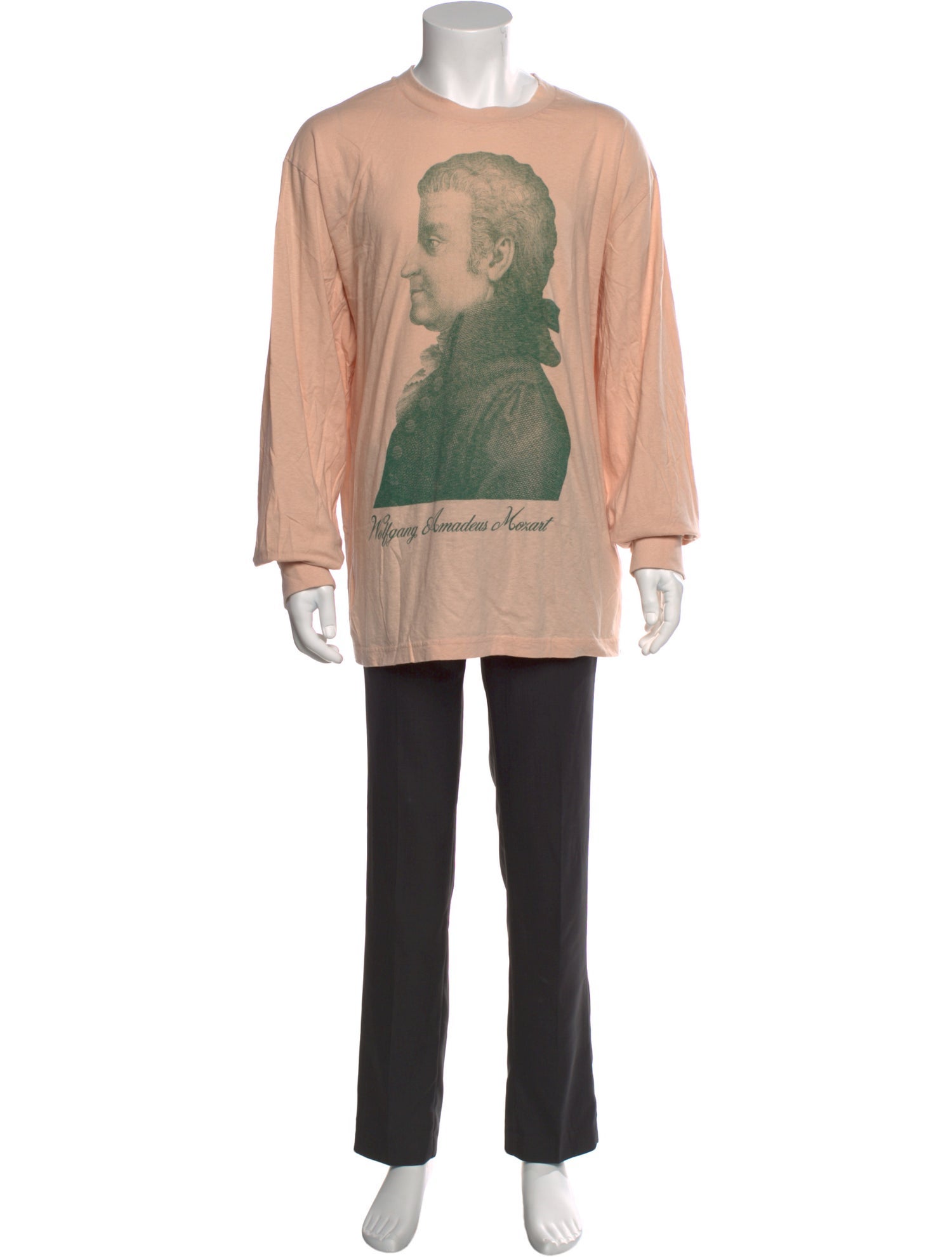 Acne Studios Graphic Print Crew Neck T-Shirt