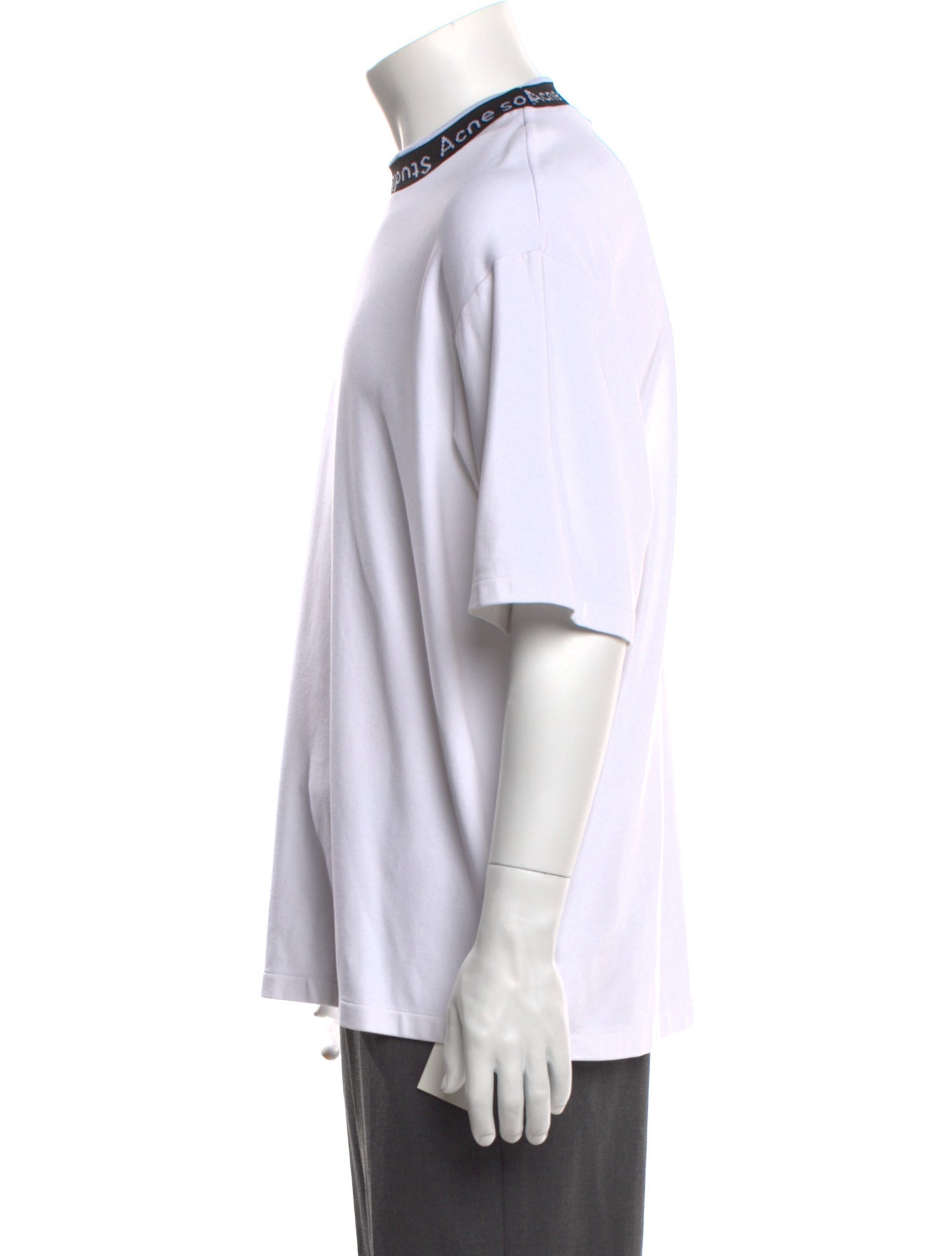 Acne Studios Mock Neck Short Sleeve T-Shirt