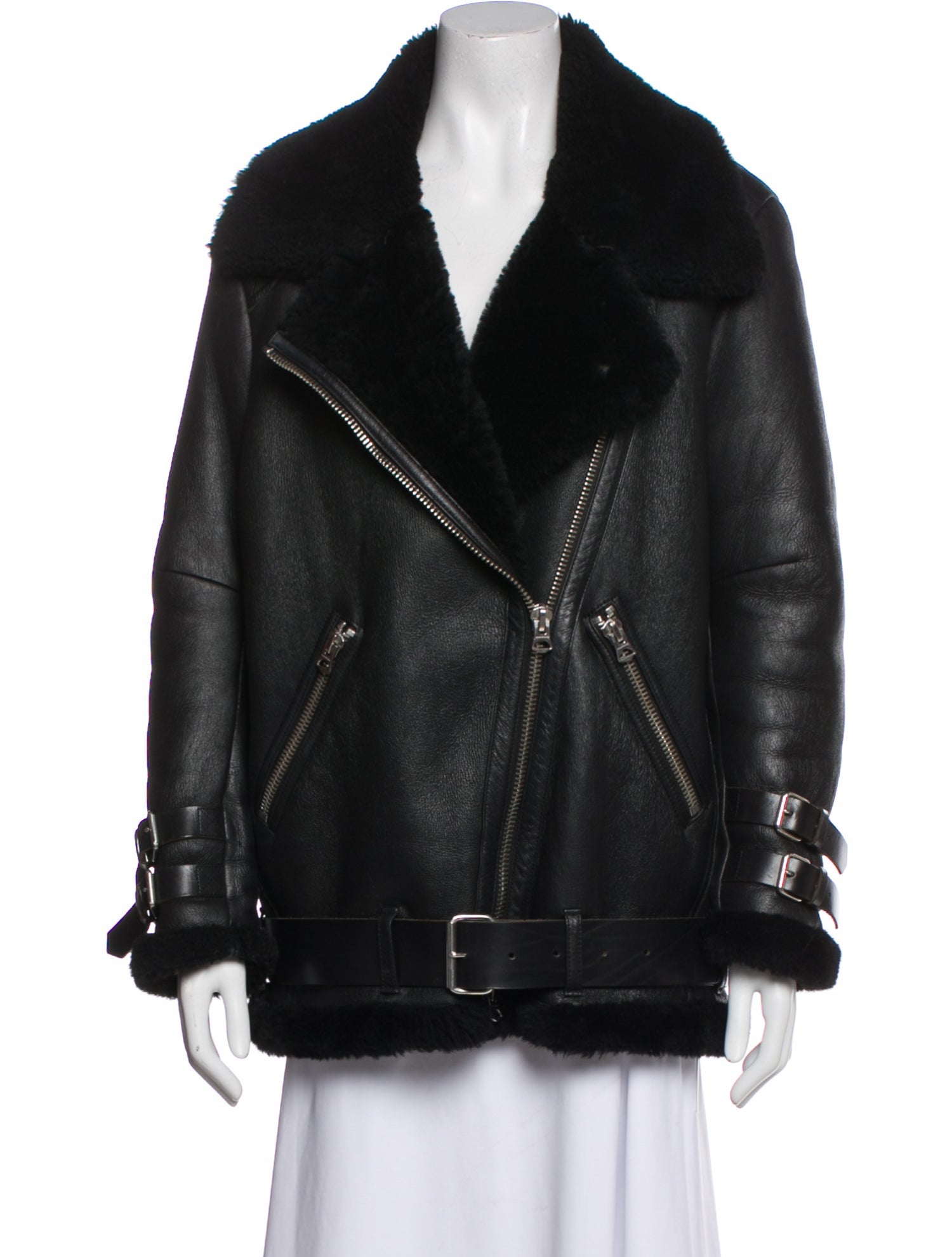 Acne Studios Shearling Fur Jacket