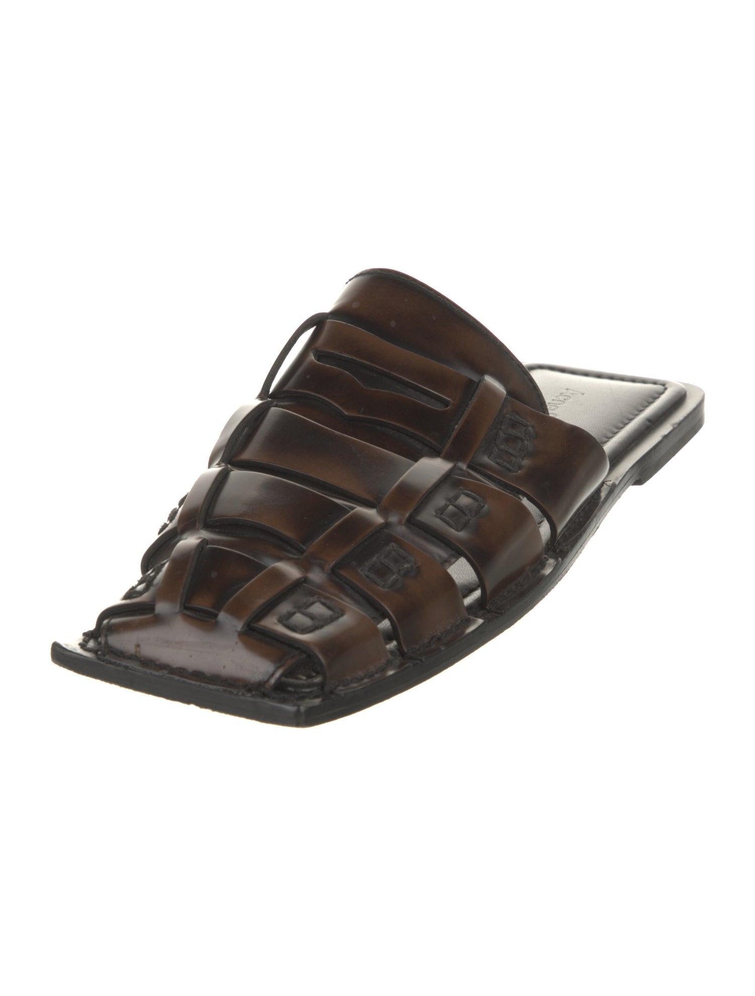 Acne Studios Leather Slides