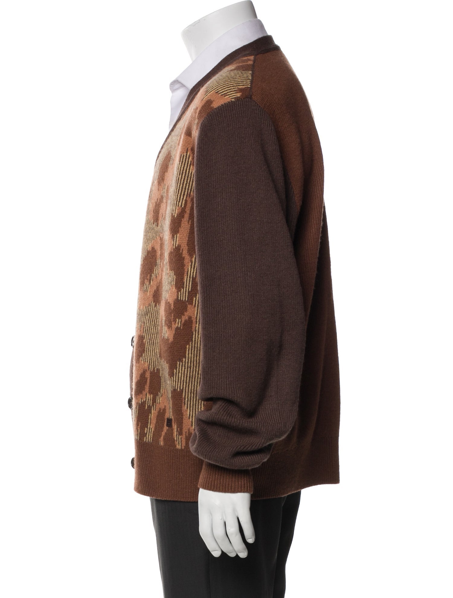 Acne Studios Wool Printed Cardigan