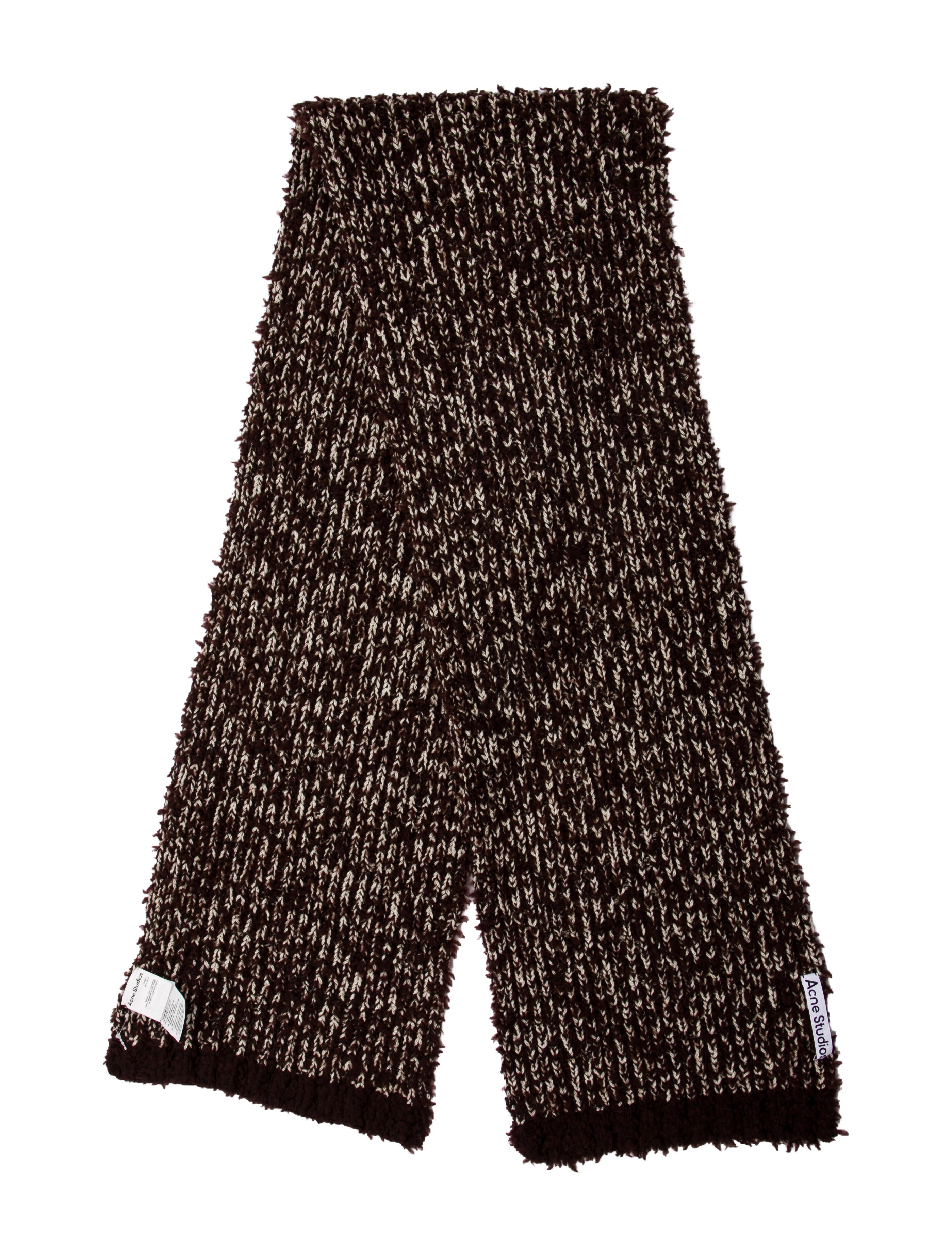 Acne Studios Wool Printed Scarf