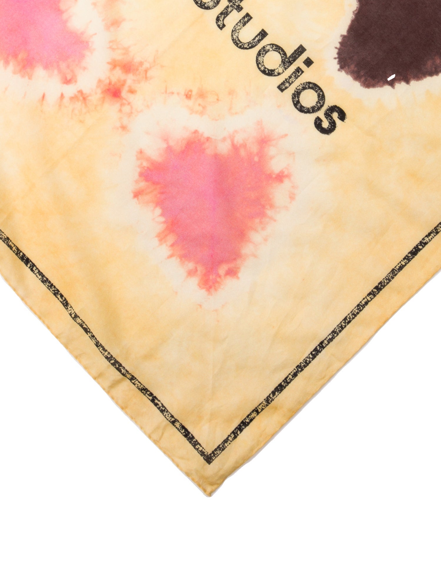 Acne Studios Silk Printed Scarf w/ Tags