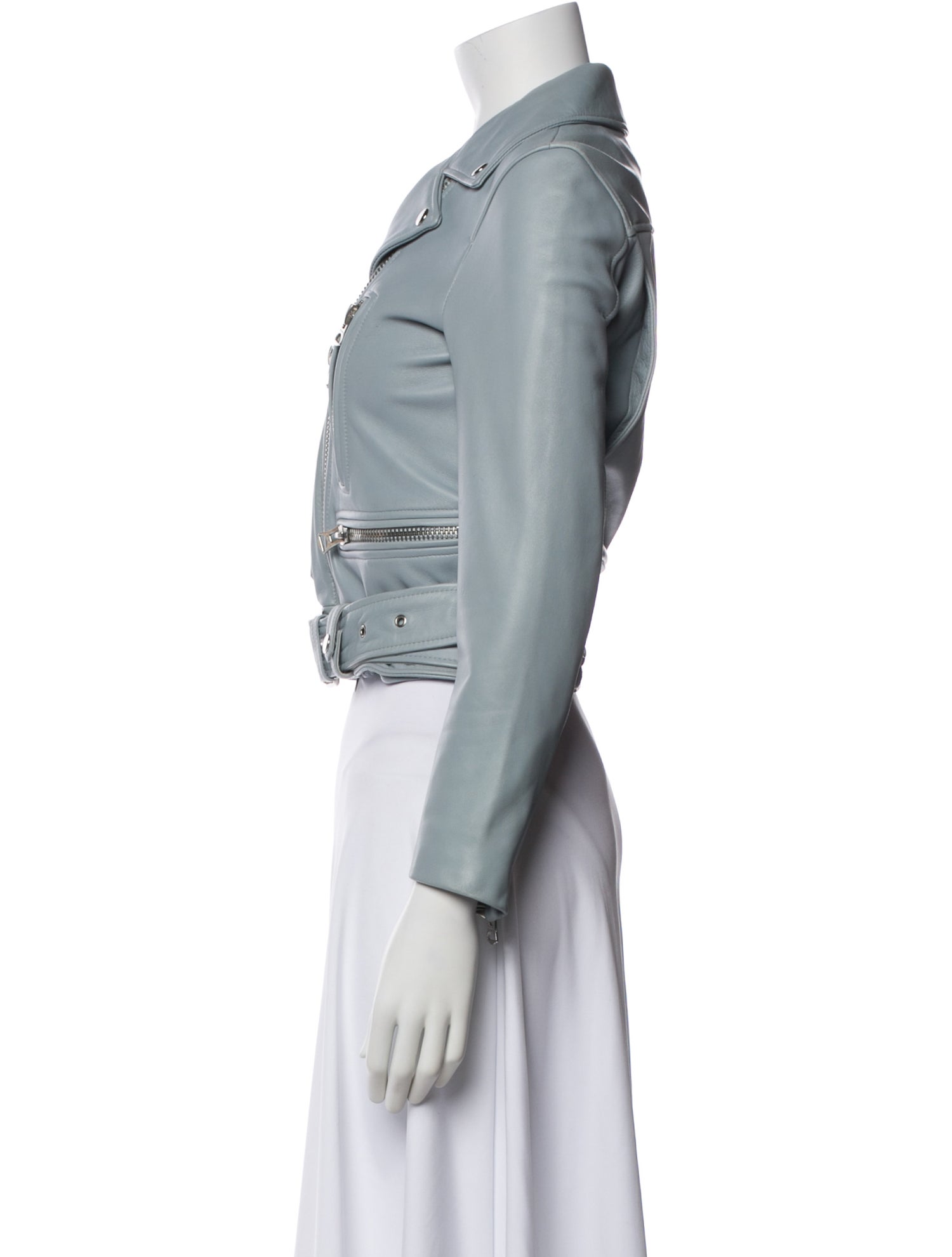 Acne Studios Lamb Leather Biker Jacket