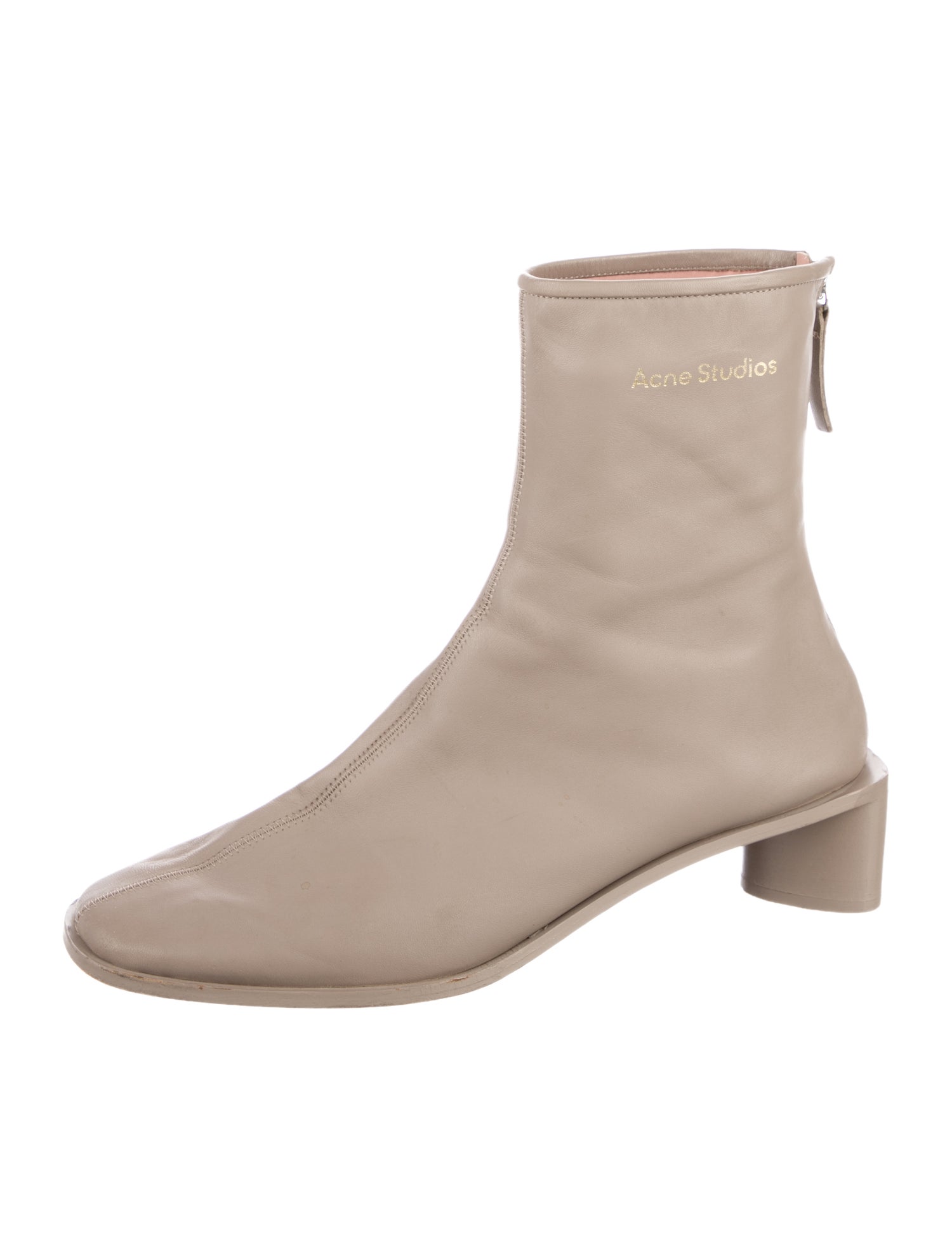 Acne Studios Leather Sock Boots