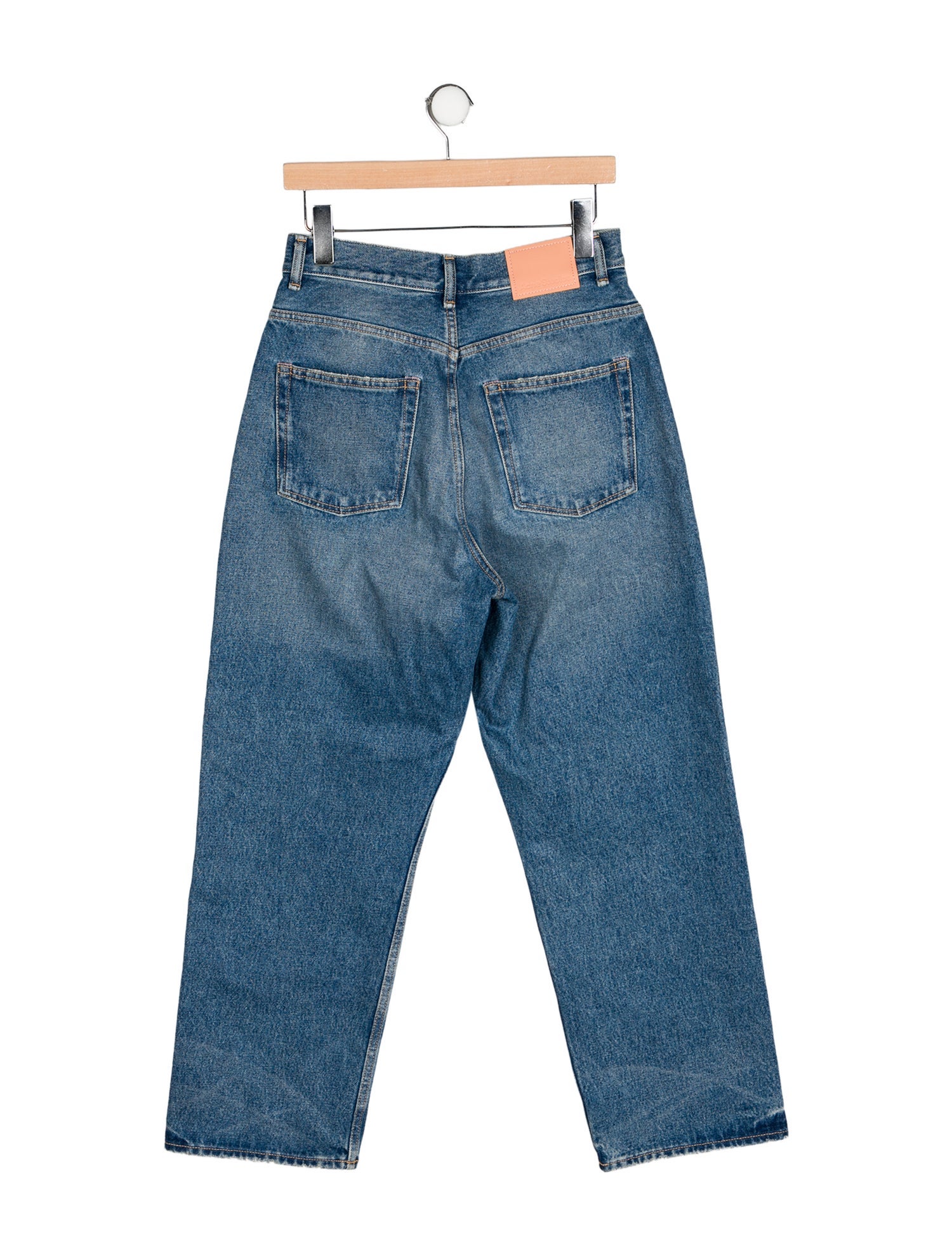 Acne Studios High-Rise Wide Leg Jeans