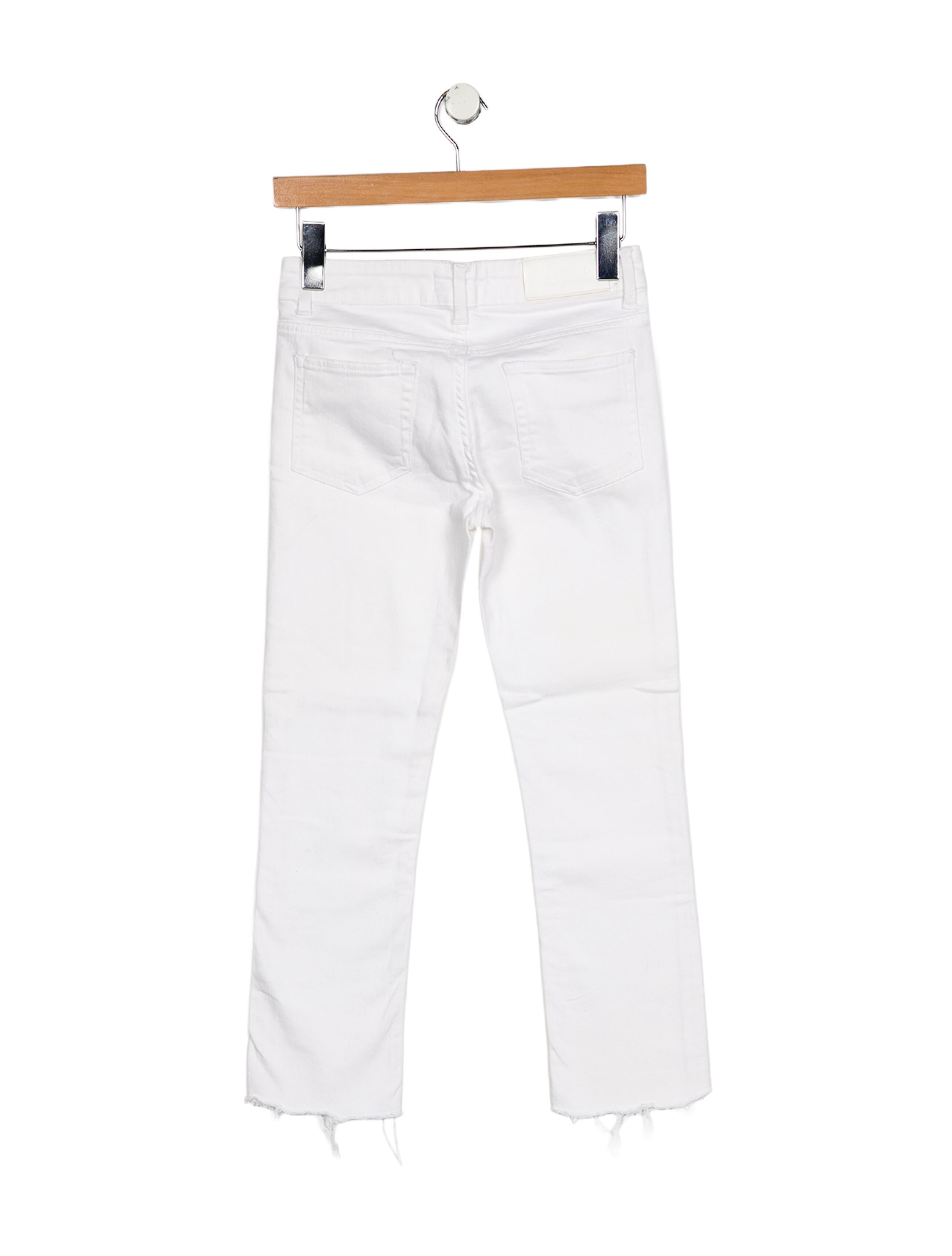 Acne Studios Mid-Rise Straight Leg Jeans