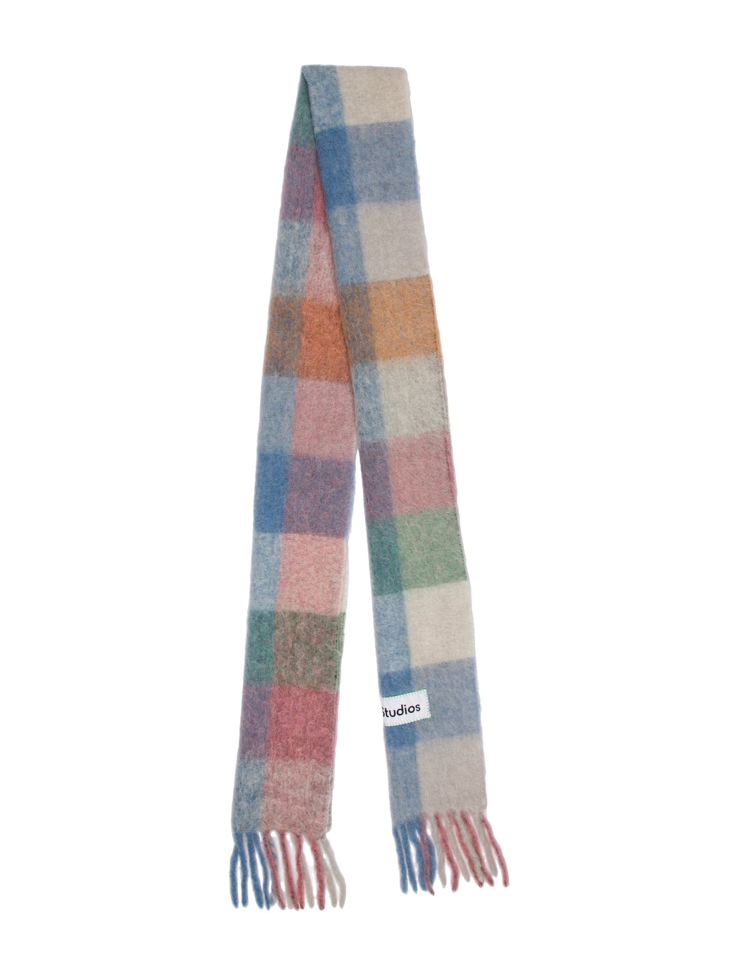 Acne Studios Alpaca Striped Scarf