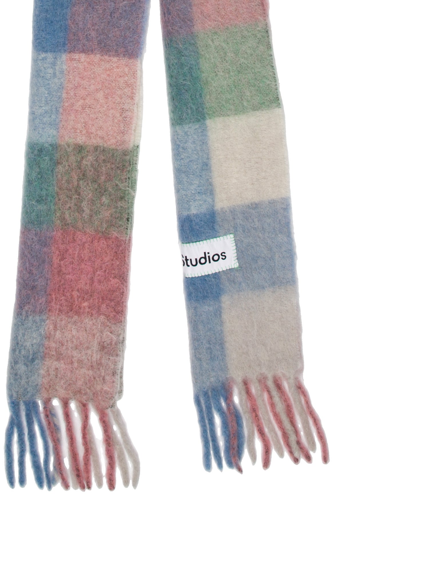 Acne Studios Alpaca Striped Scarf