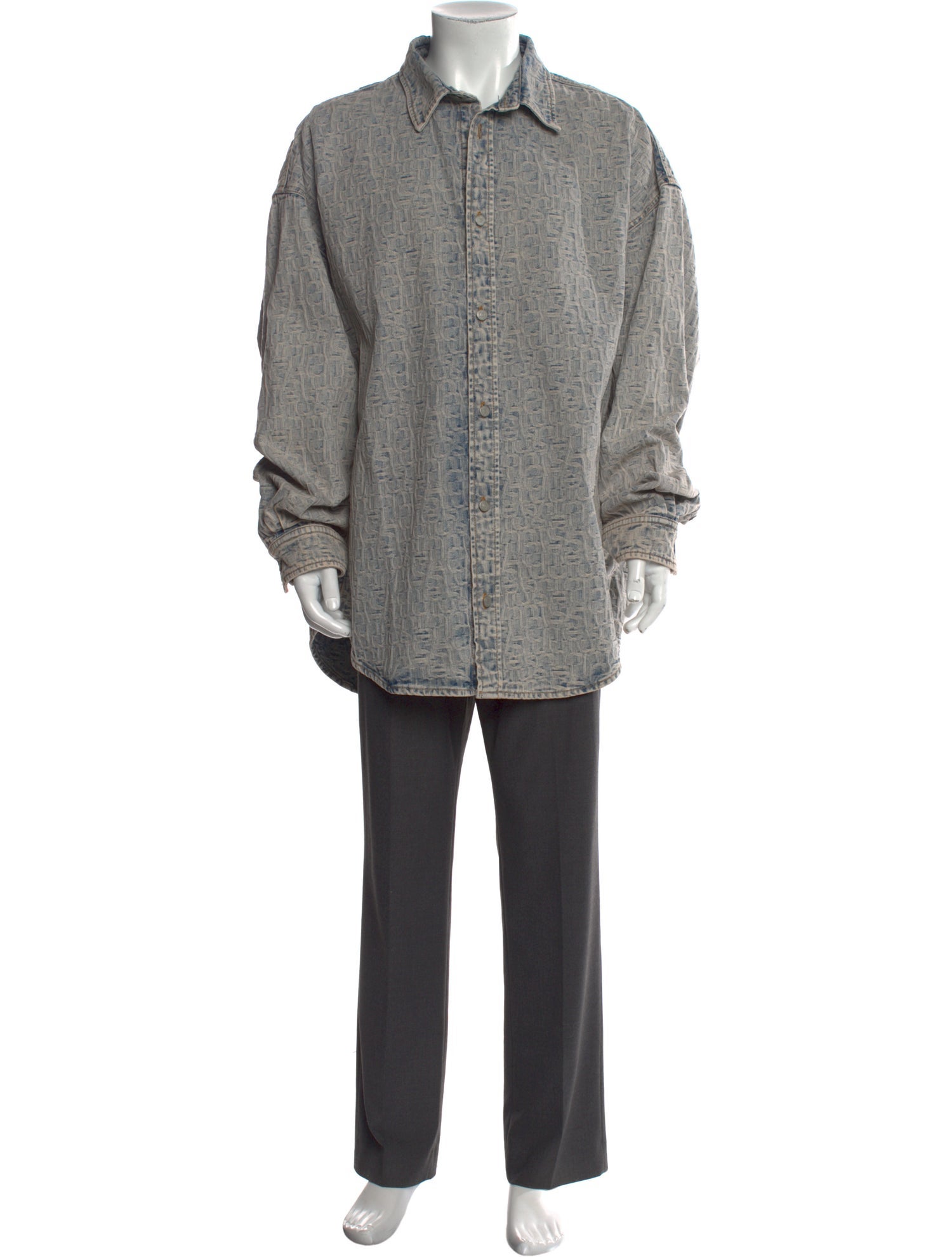 Acne Studios Long Sleeve Denim Shirt