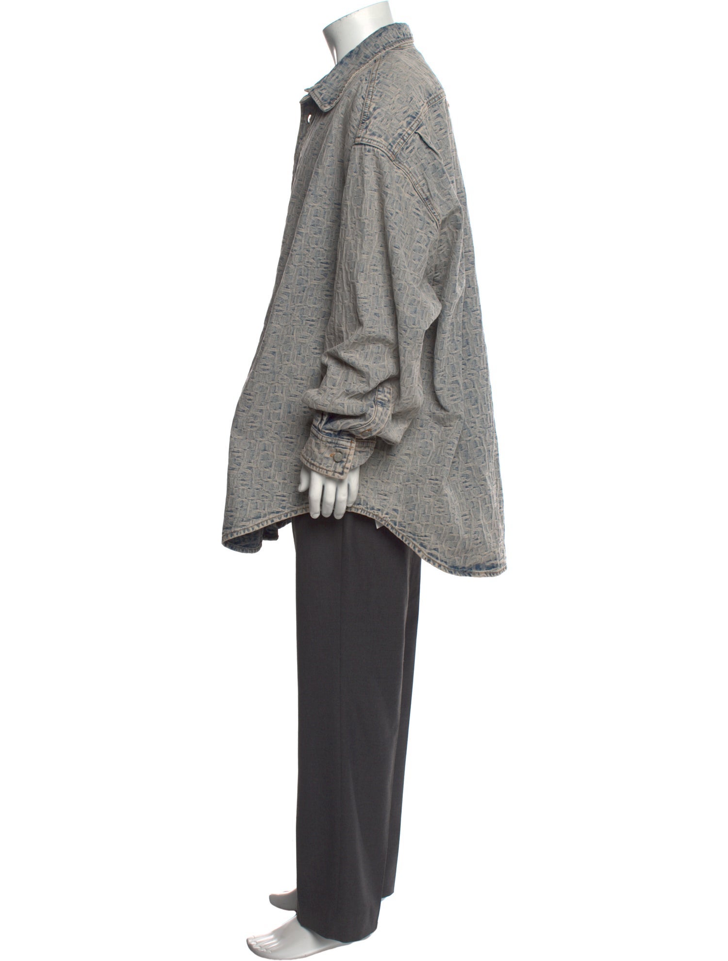 Acne Studios Long Sleeve Denim Shirt