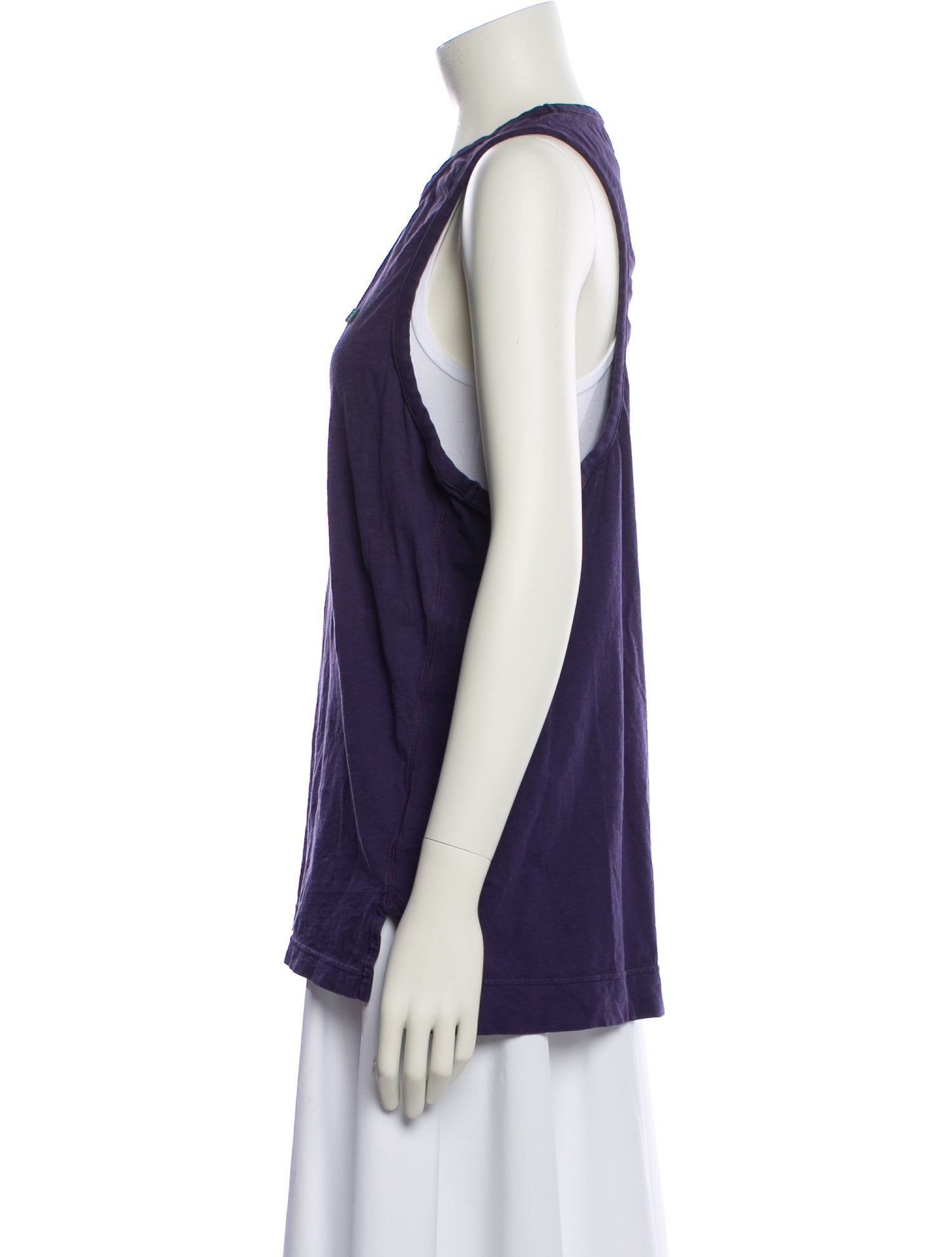 Acne Studios Crew Neck Sleeveless Top
