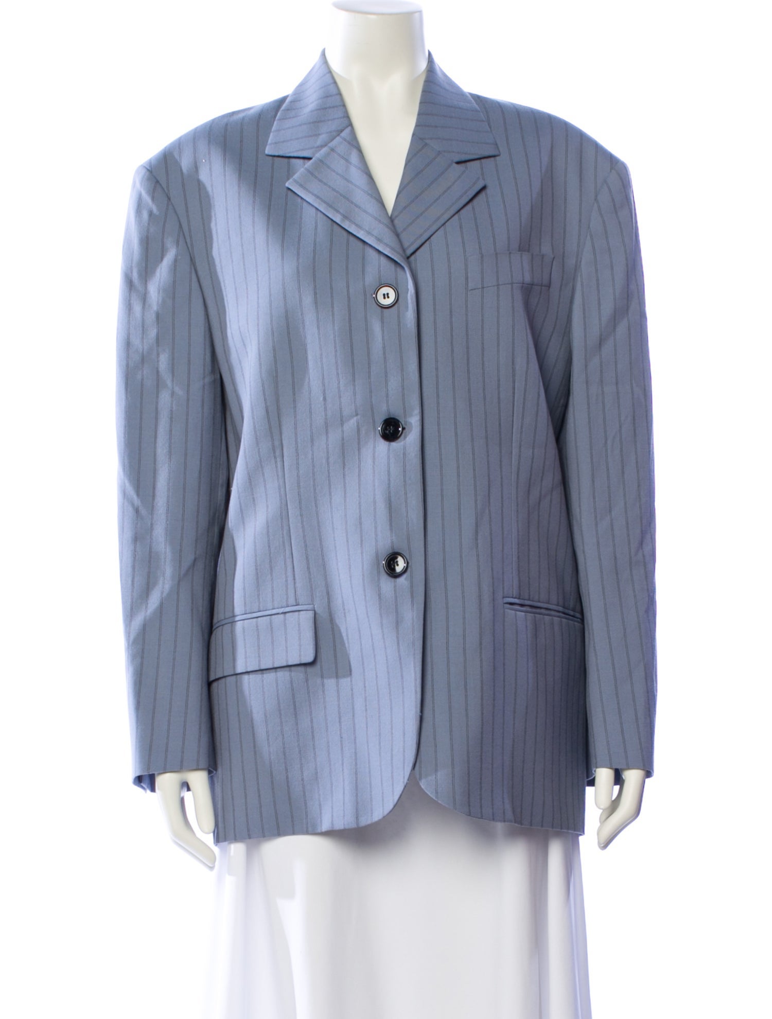 Acne Studios Wool Striped Blazer