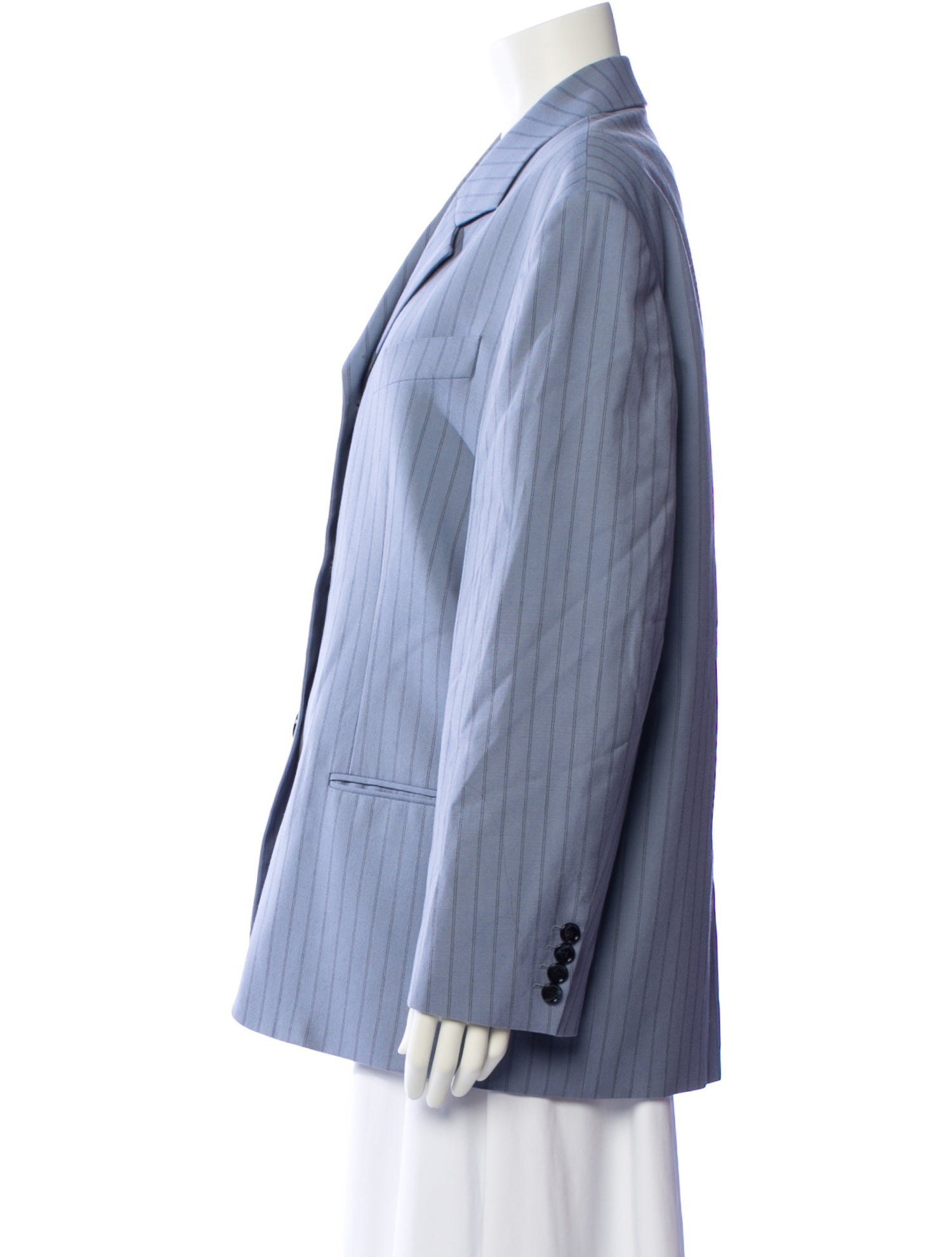 Acne Studios Wool Striped Blazer