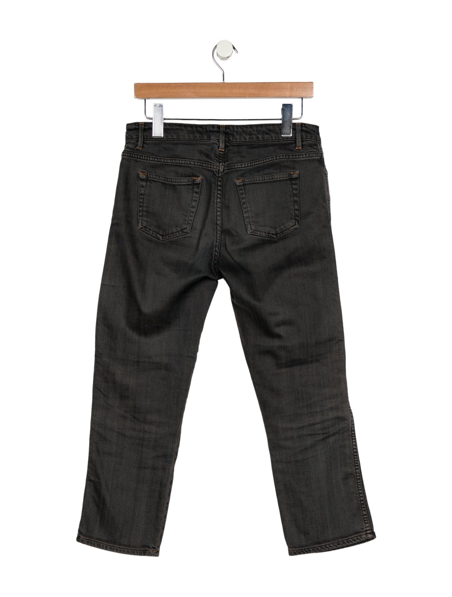 Acne Studios Mid-Rise Straight Leg Jeans