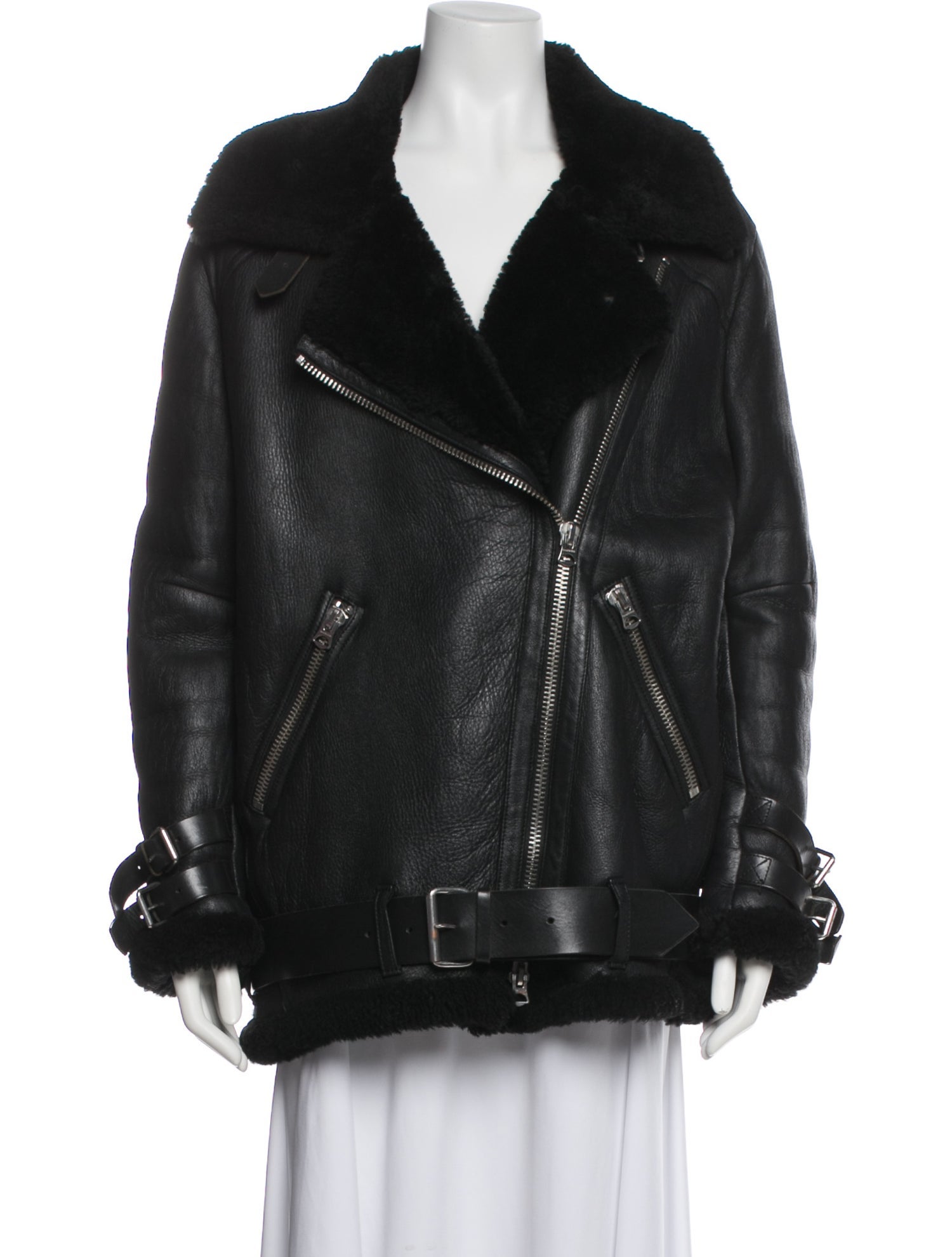 Acne Studios Shearling Fur Jacket