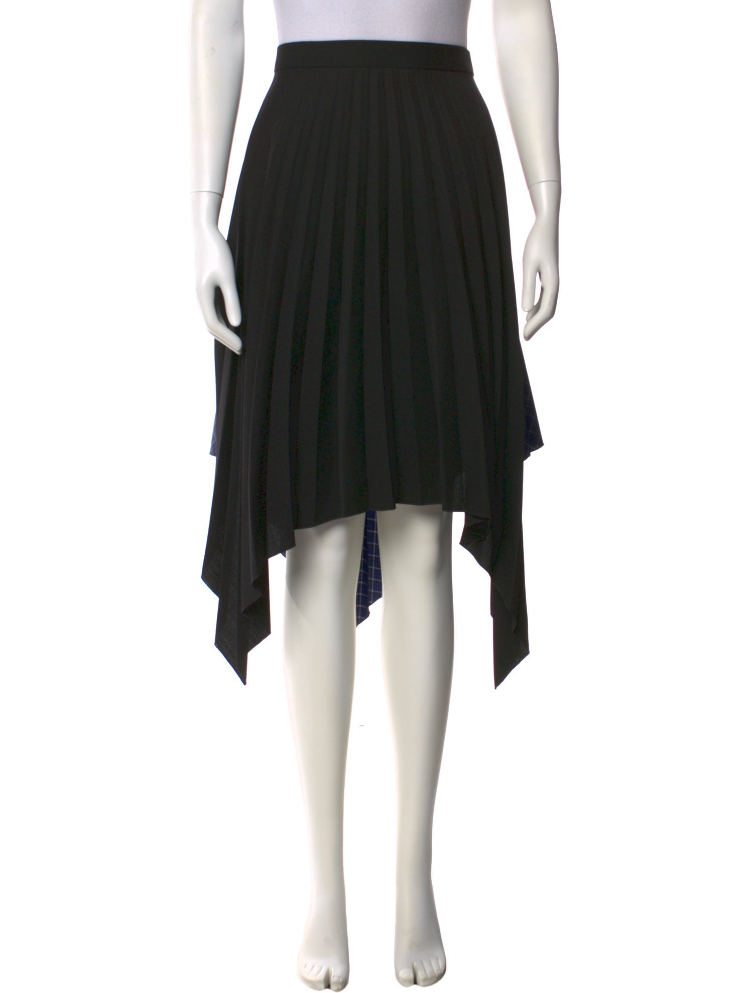 Acne Studios Pleated Accents Midi Length Skirt w/ Tags