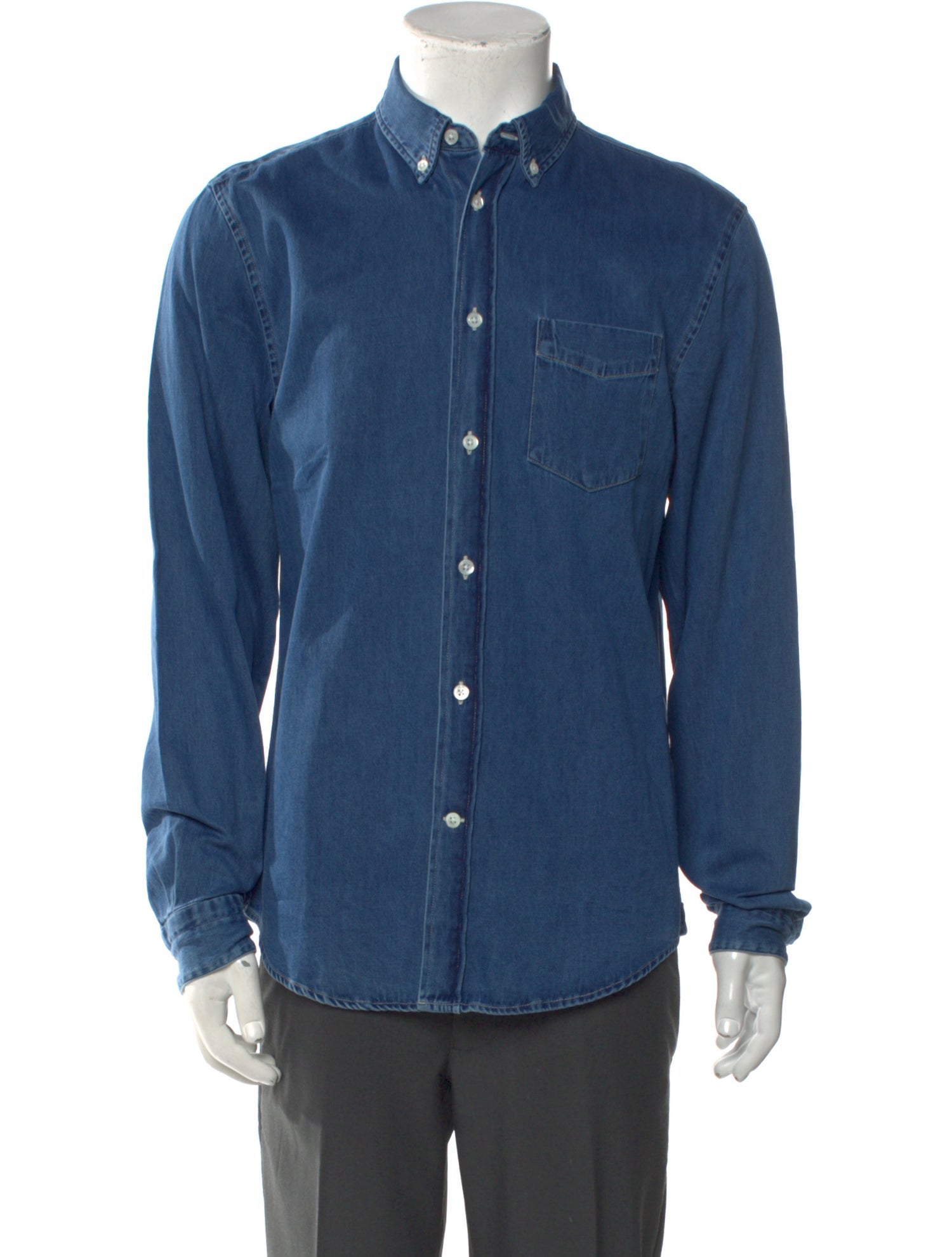 Acne Studios Long Sleeve Denim Shirt