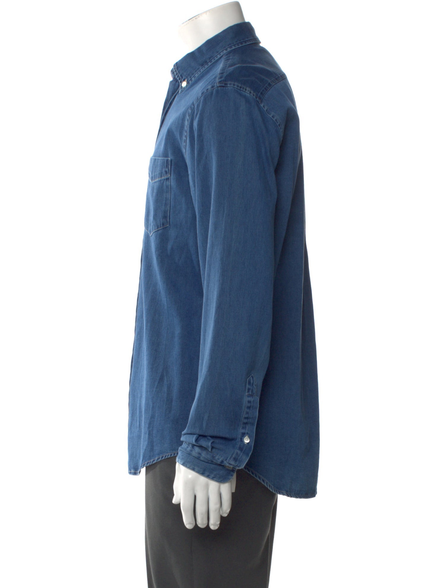Acne Studios Long Sleeve Denim Shirt