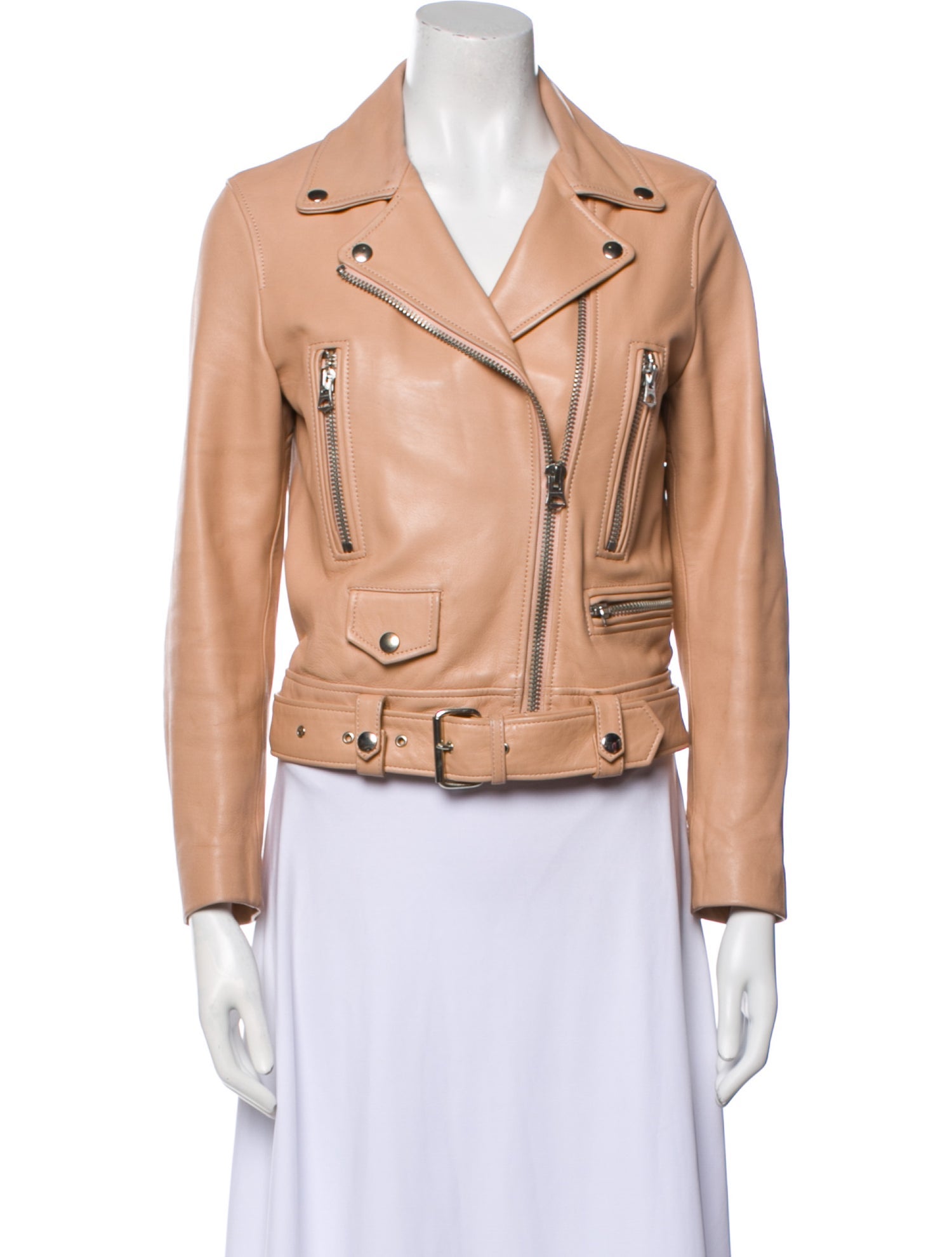 Acne Studios Leather Biker Jacket